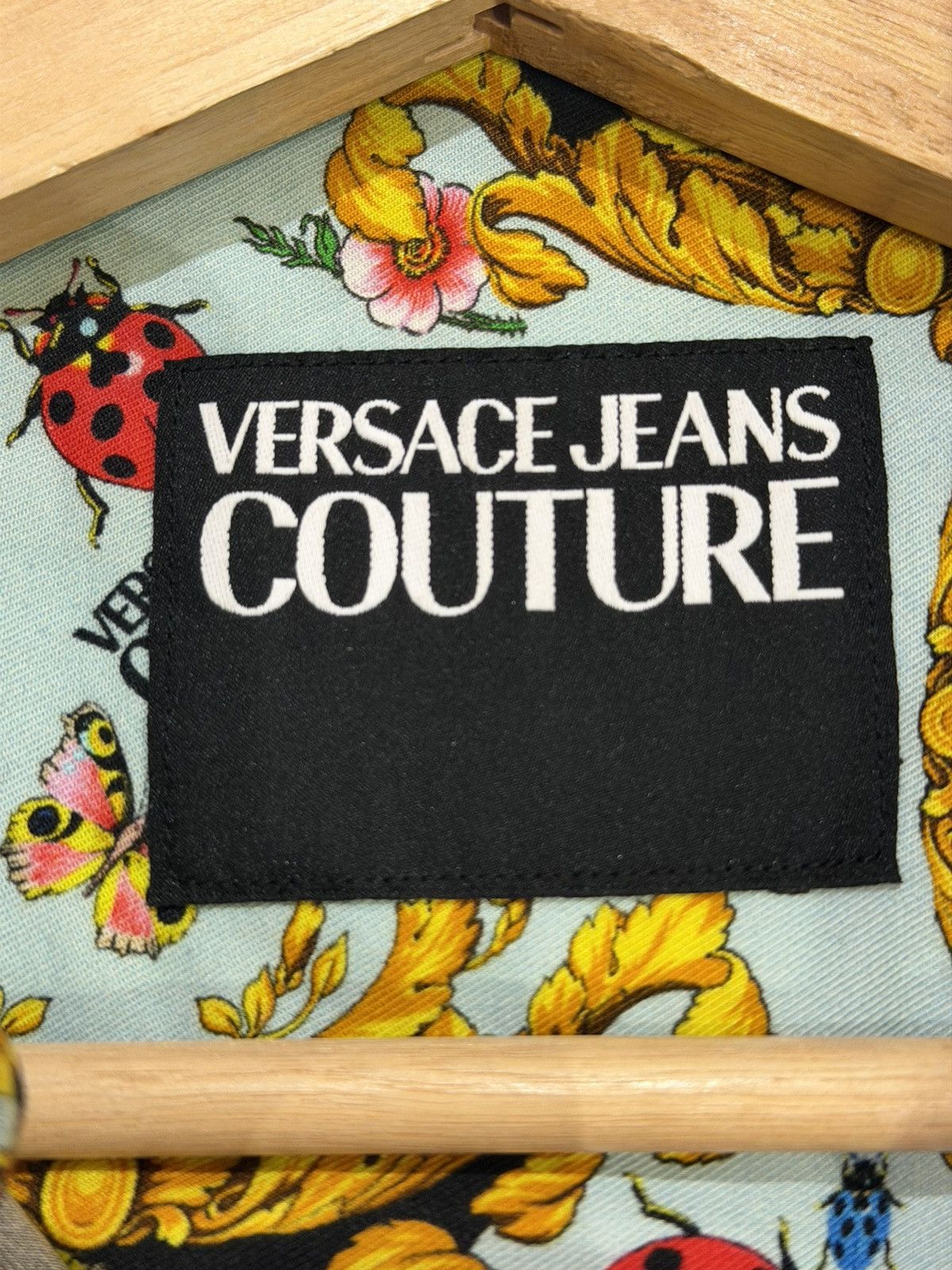 Versace Versace Jeans Couture Baroque & Ladybug Button Up Shirt Size US M / EU 48-50 / 2 - 3 Thumbnail