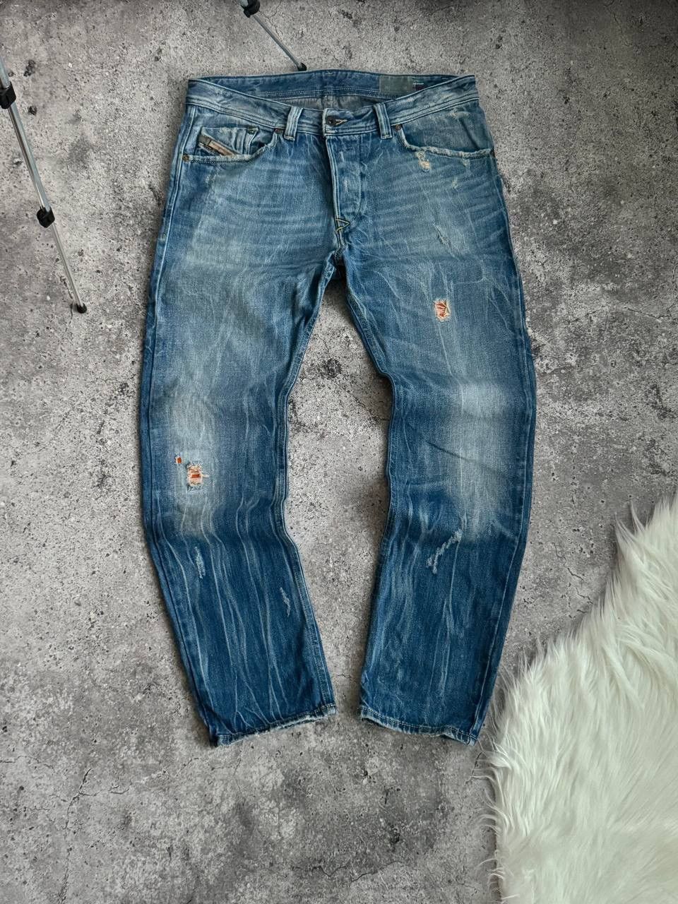 Vintage DIESEL Y2K denim jeans pants retro style
