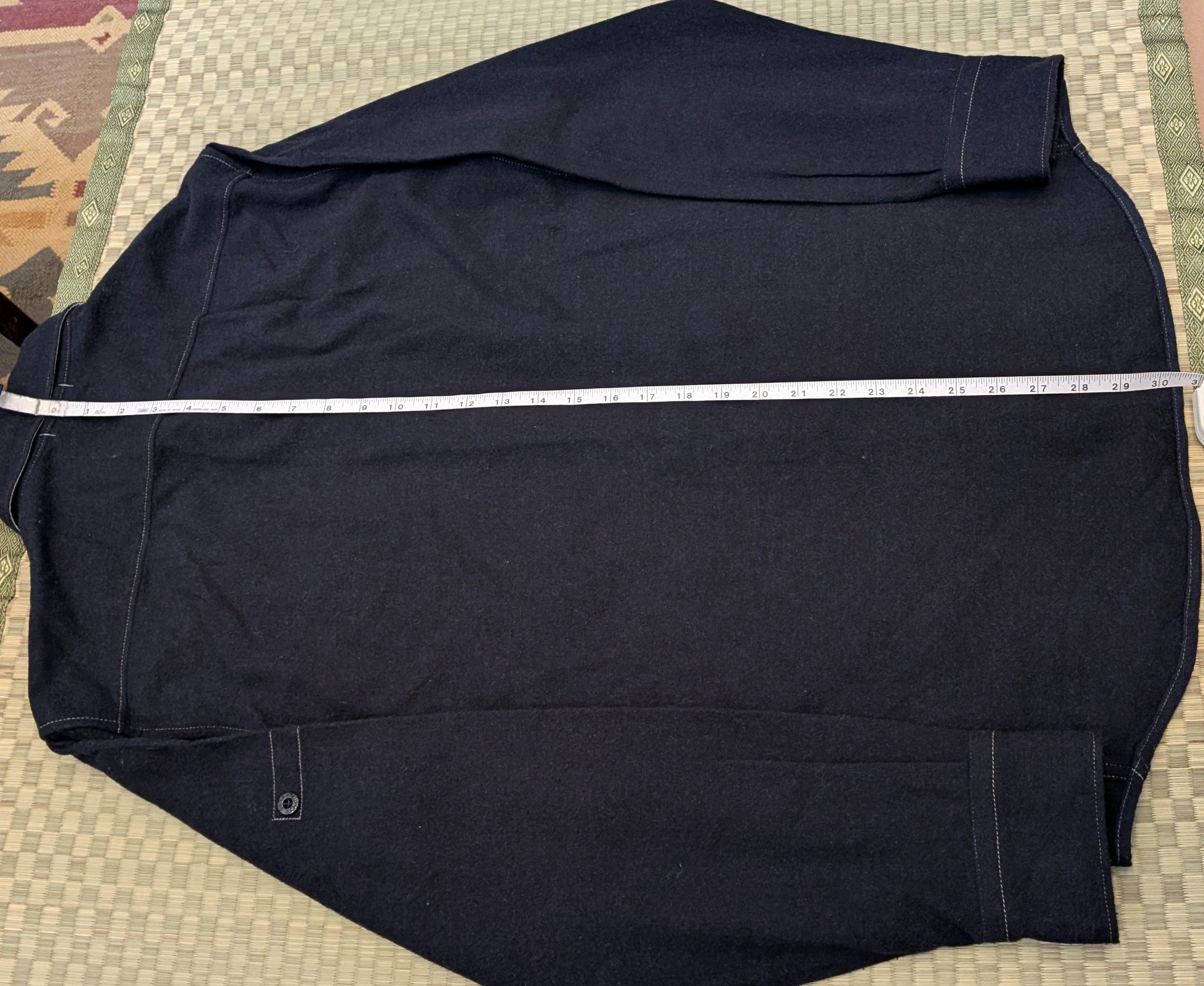 Stone Island Stone Island Wool Blend Button Up Shirt Made in Italy Size US XL / EU 56 / 4 - 7 Thumbnail