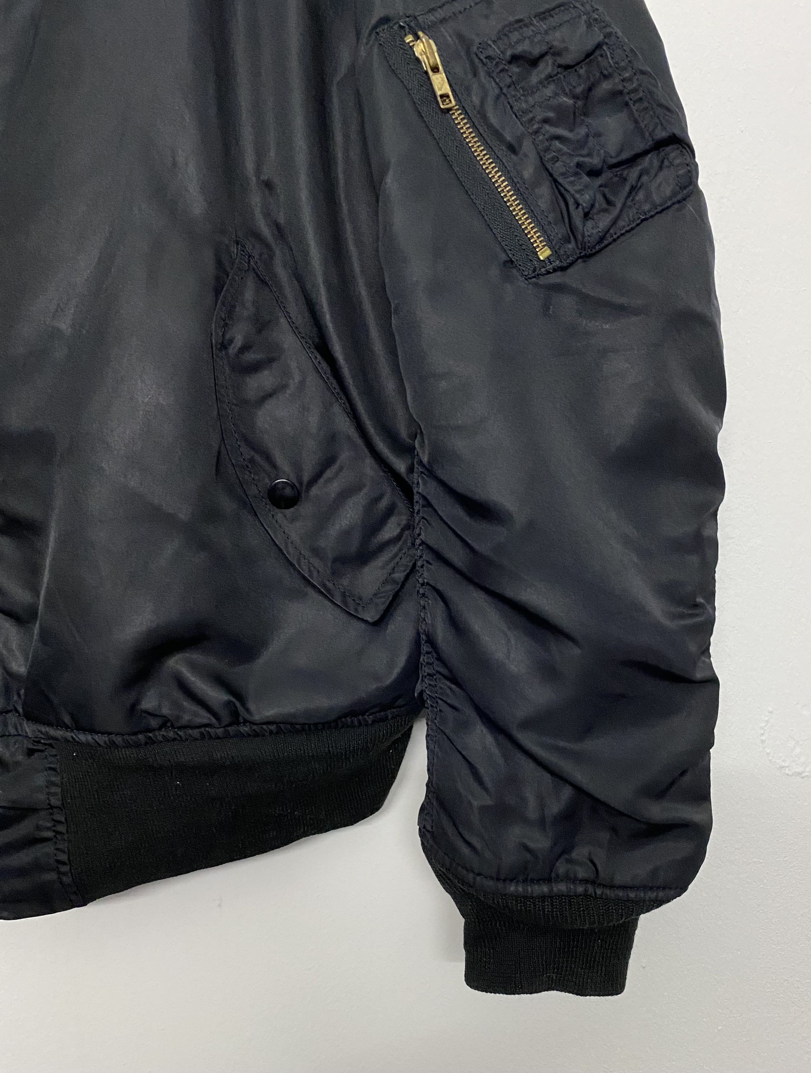 Other MA-1 Bomber Jacket USAF Intermediate Flyer's Man Jacket Size US XL / EU 56 / 4 - 6 Thumbnail