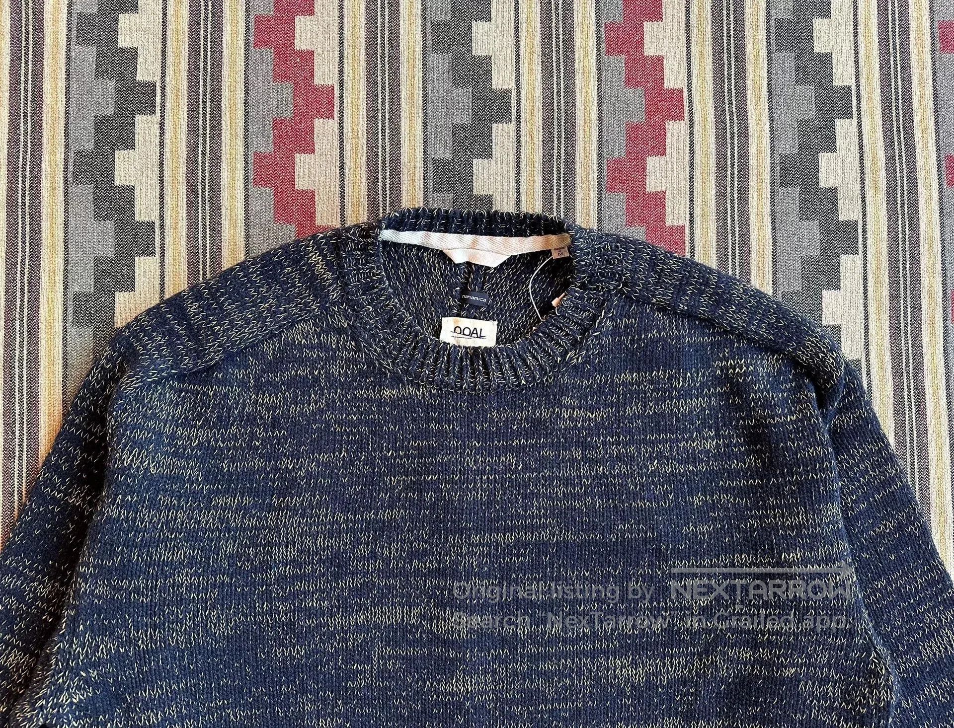 Nanamica nanamica Japanese Wool Crew Neck Sweater. Size US L / EU 52-54 / 3 - 3 Thumbnail