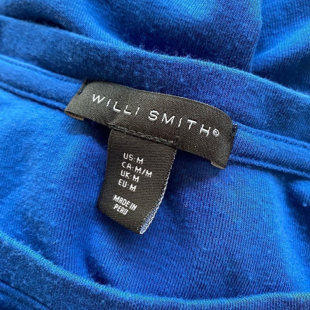 Other Willi Smith Women’s Blue Long Sleeve Top Size M | Button Sho Size M / US 6-8 / IT 42-44 - 3 Thumbnail