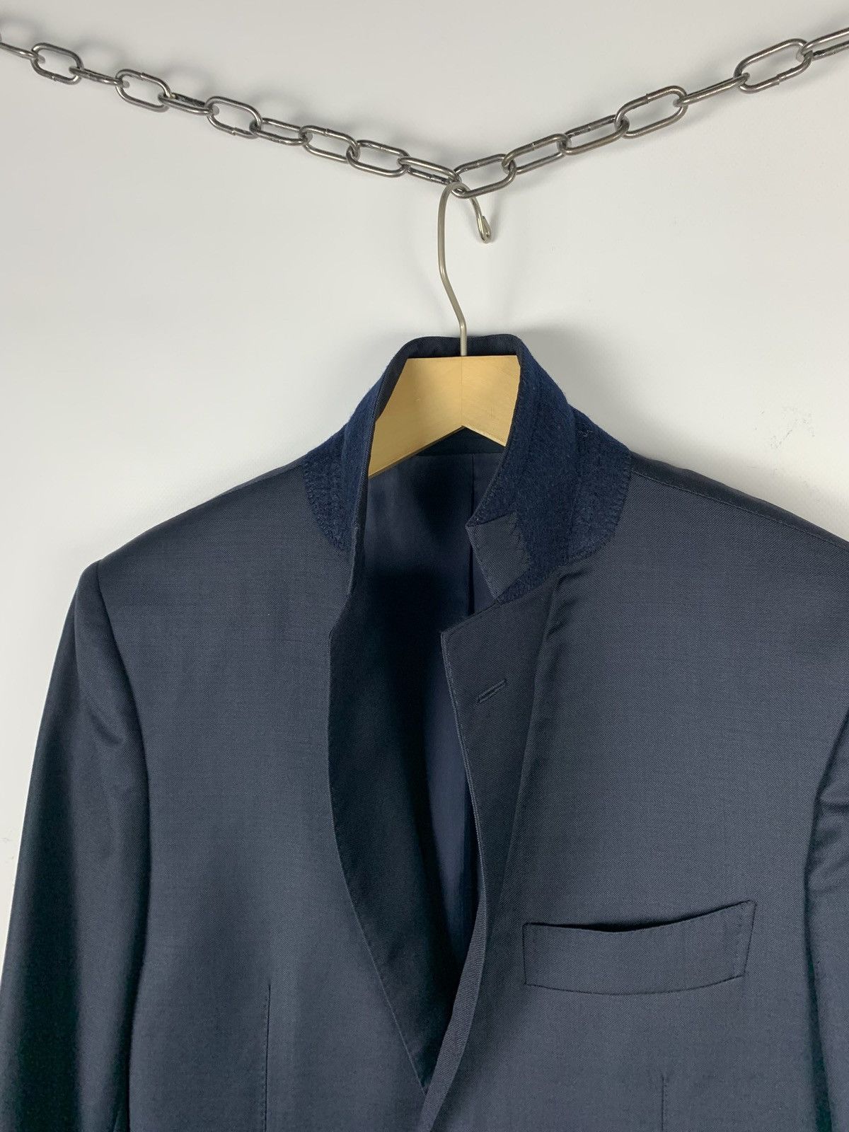 Suitsupply Suitsupply Blazer 36S Lazio Single Breasted Slim Super 110s Size 36S - 15 Thumbnail