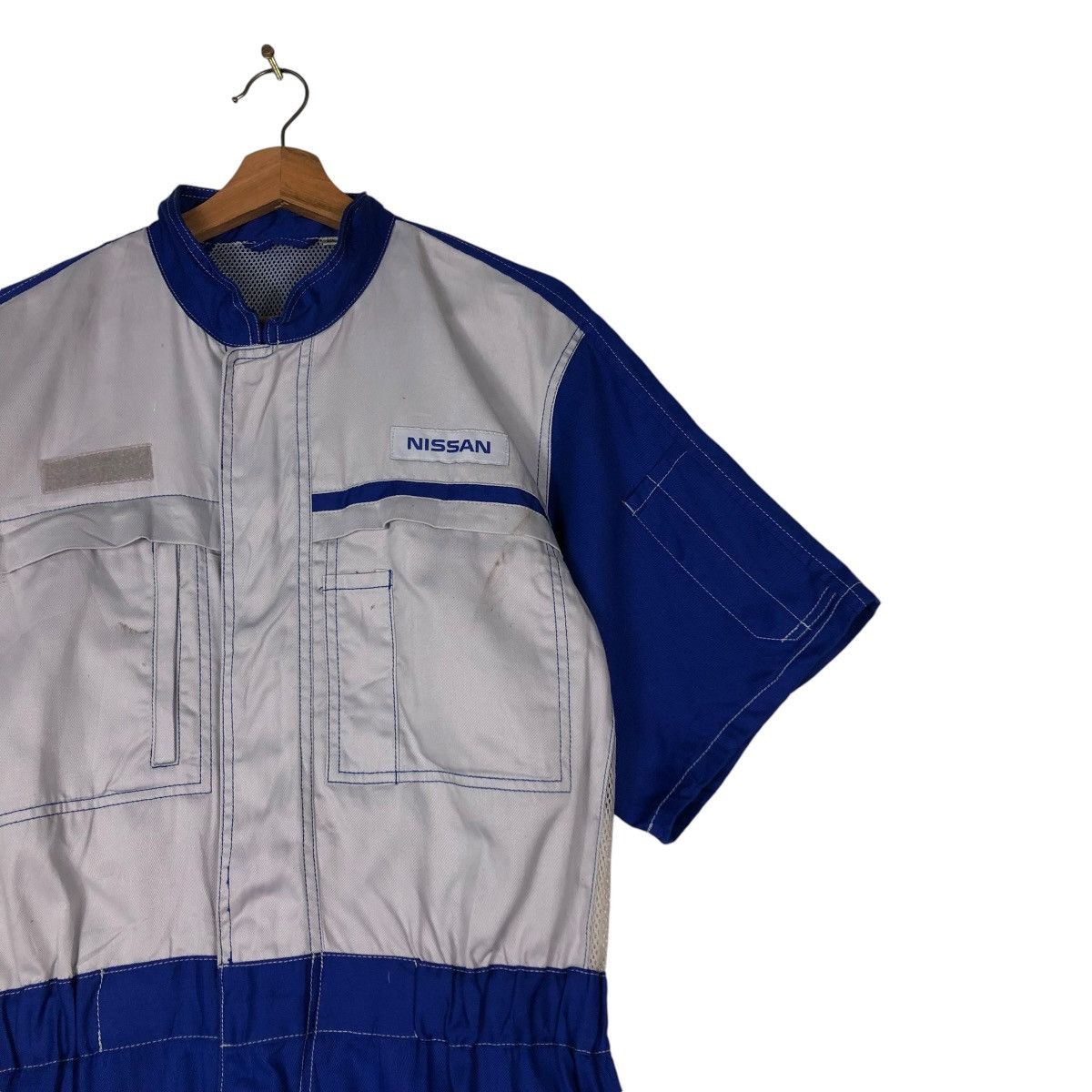 Vintage 🔥VINTAGE NISSAN NISMO COVERALL WORK RACING BIG LOGO Size US 34 / EU 50 - 9 Thumbnail