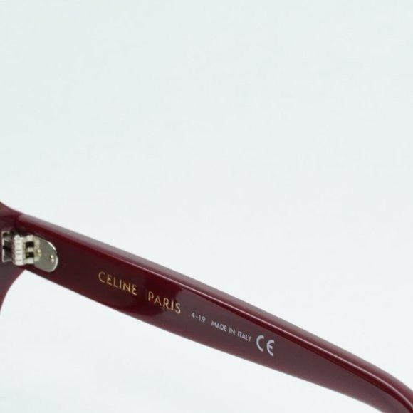Celine NEW CELINE CL40074I 69F BURGUNDY BROWN GRADIENT SUNGLASSES Size ONE SIZE - 6 Thumbnail