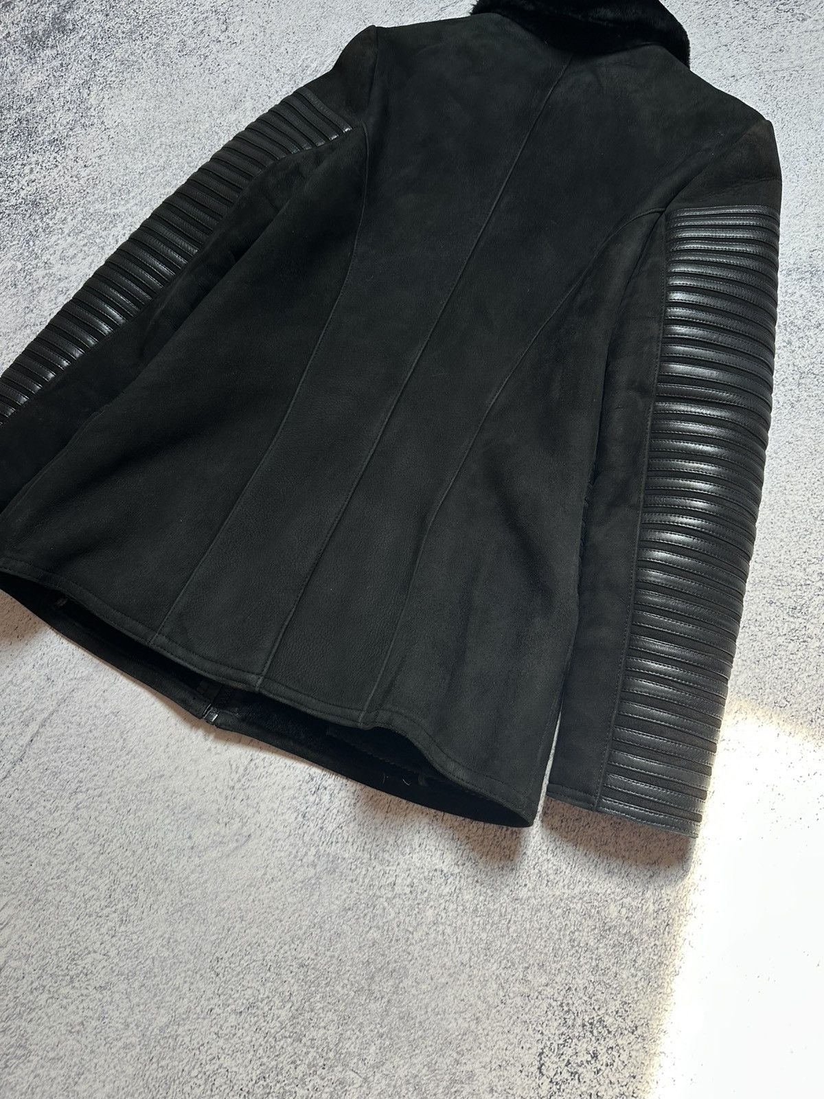 Jitrois JITROIS Paris Black Shearling Leather Agneau Double Face Size S / US 4 / IT 40 - 15 Thumbnail