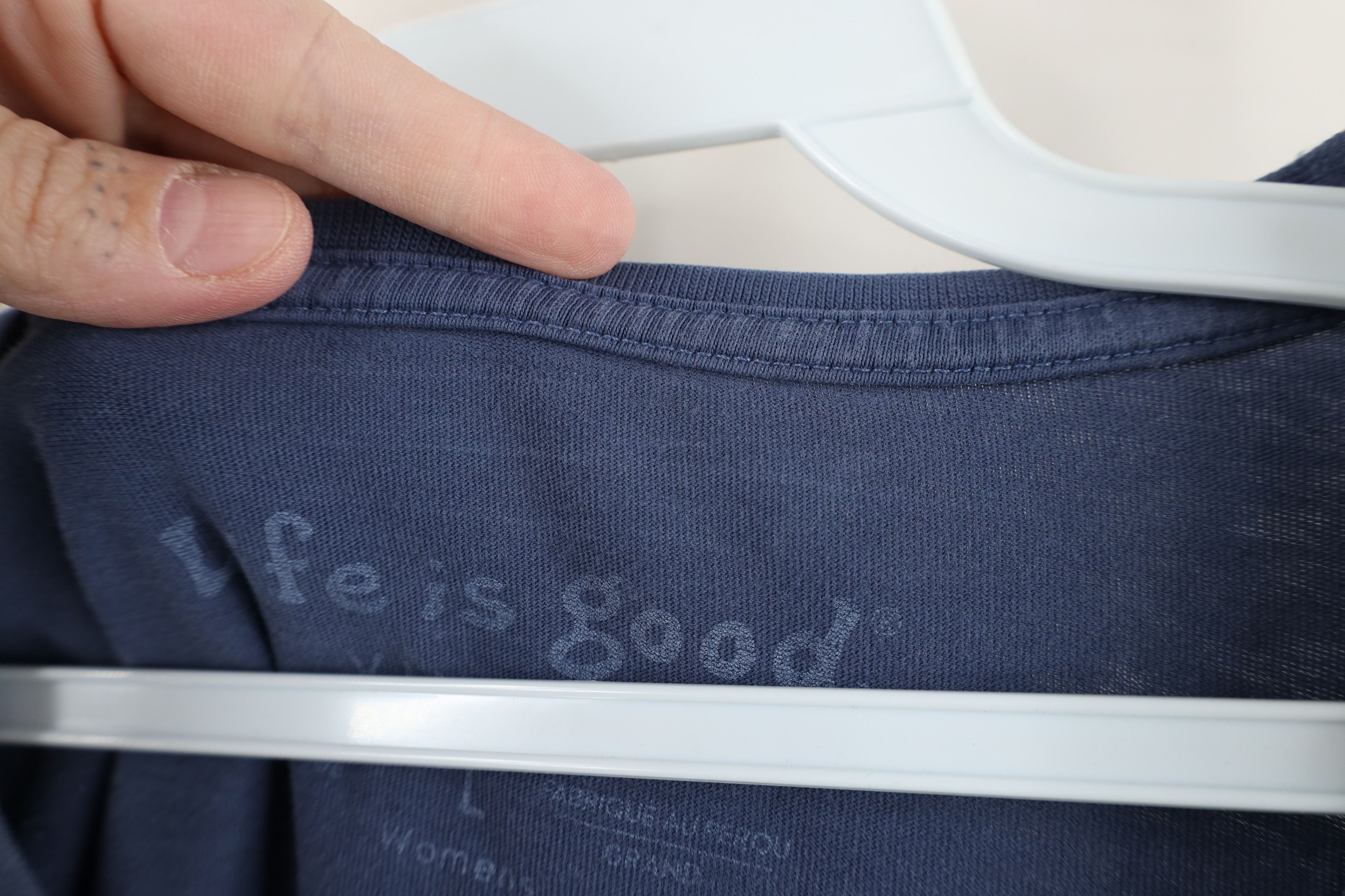 Life is Good Life Is Good Vintage Bubble Bath T-Shirt Blue Cotton Size L / US 10 / IT 46 - 8 Thumbnail