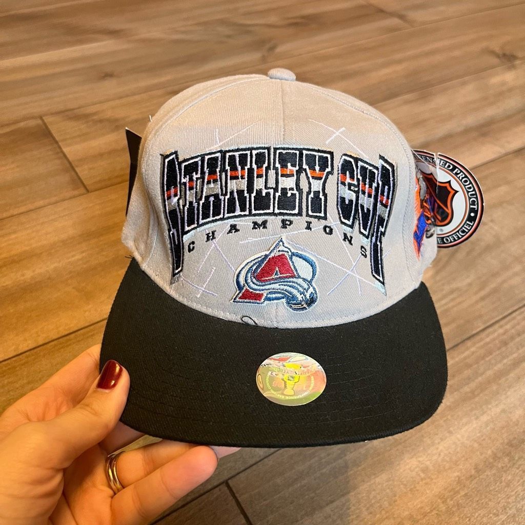 NHL Colorado Avalanche 1996 Stanley Cup Champions Cap Snapback N Size ONE SIZE - 1 Thumbnail