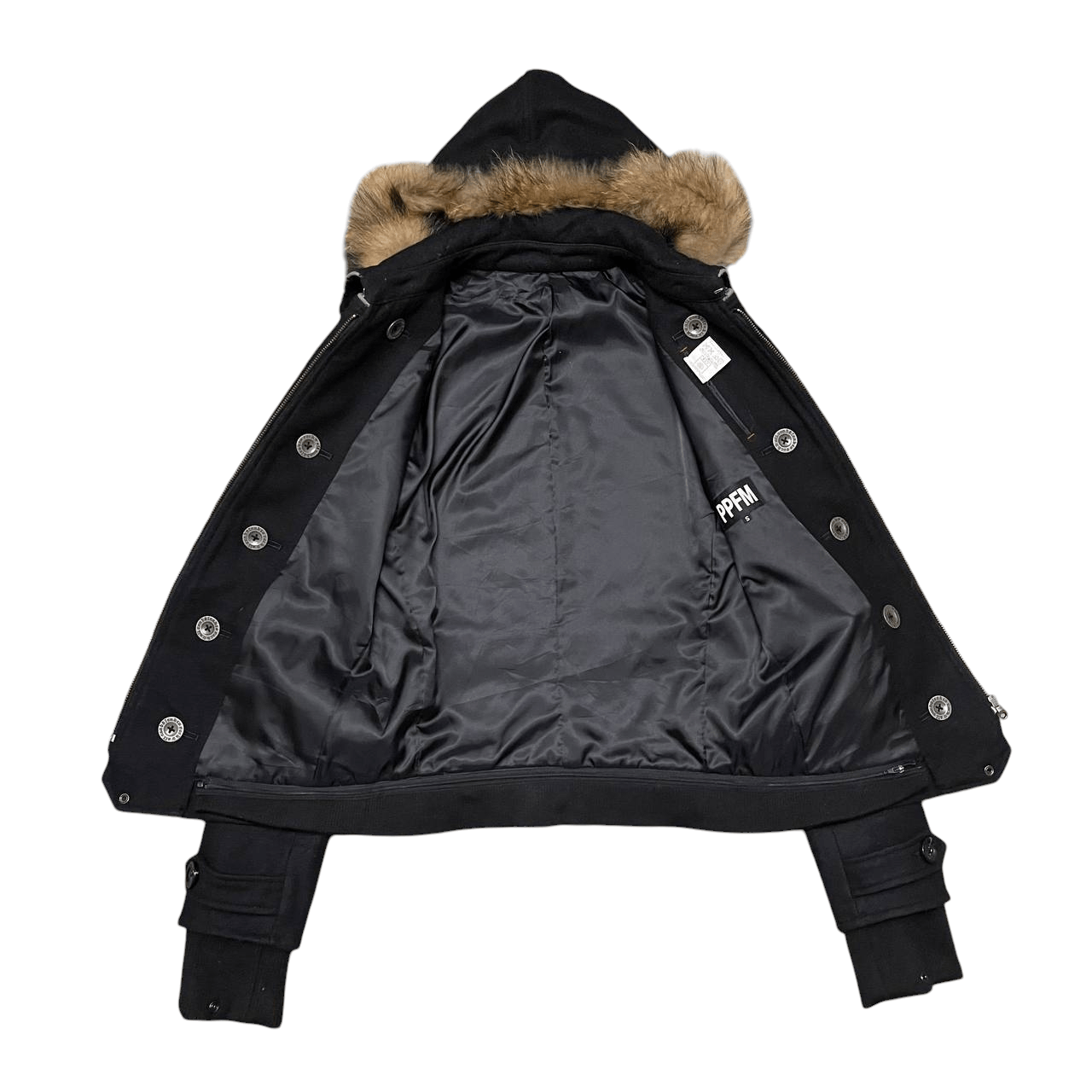 PPFM Vintage PPFM Wool Fur Napoleon Jacket Lgb goa hysterics | Grailed