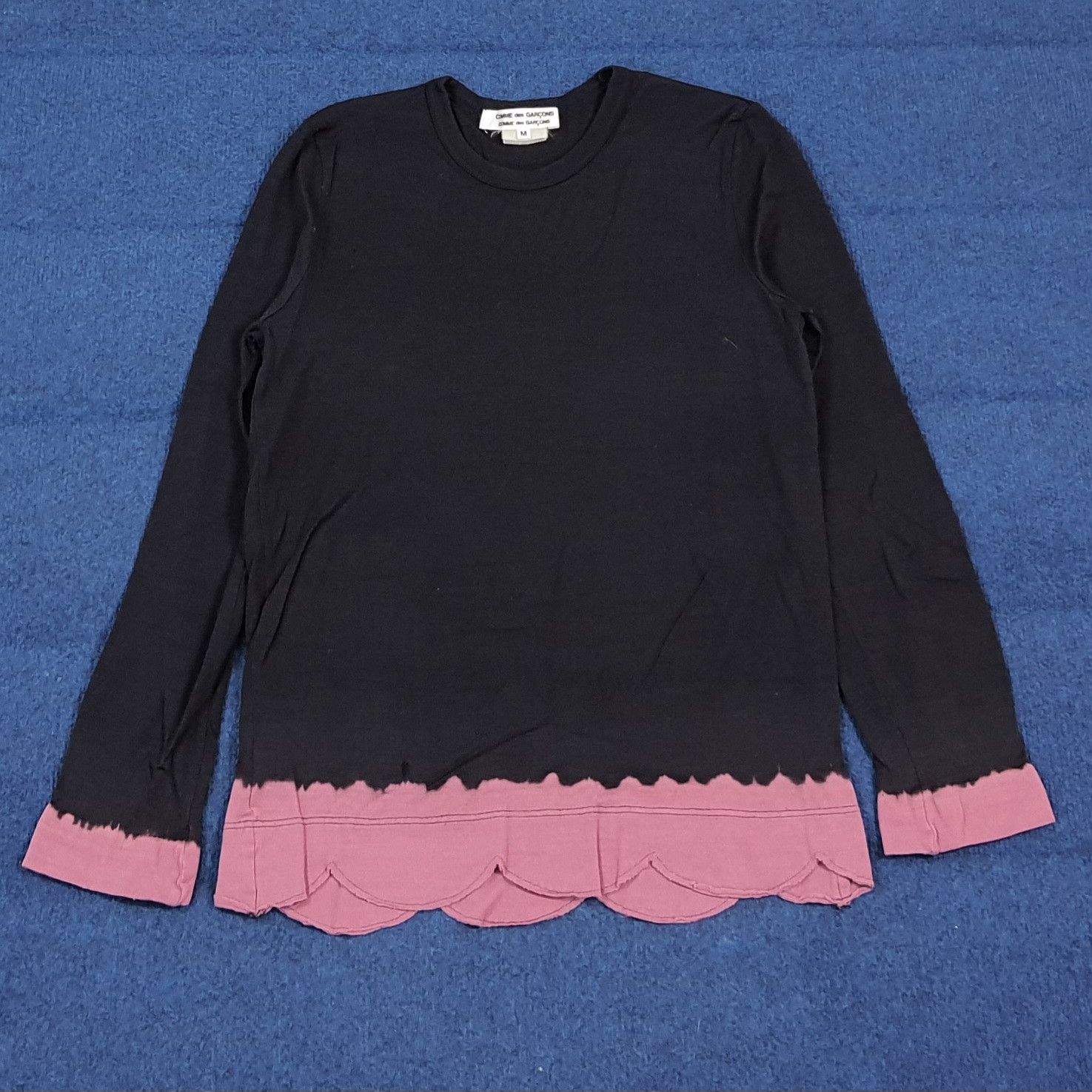 Comme des Garcons Vintage Comme des Garçons Scalloped Hem Top C301N34 Size XS / US 0-2 / IT 36-38 - 1 Thumbnail