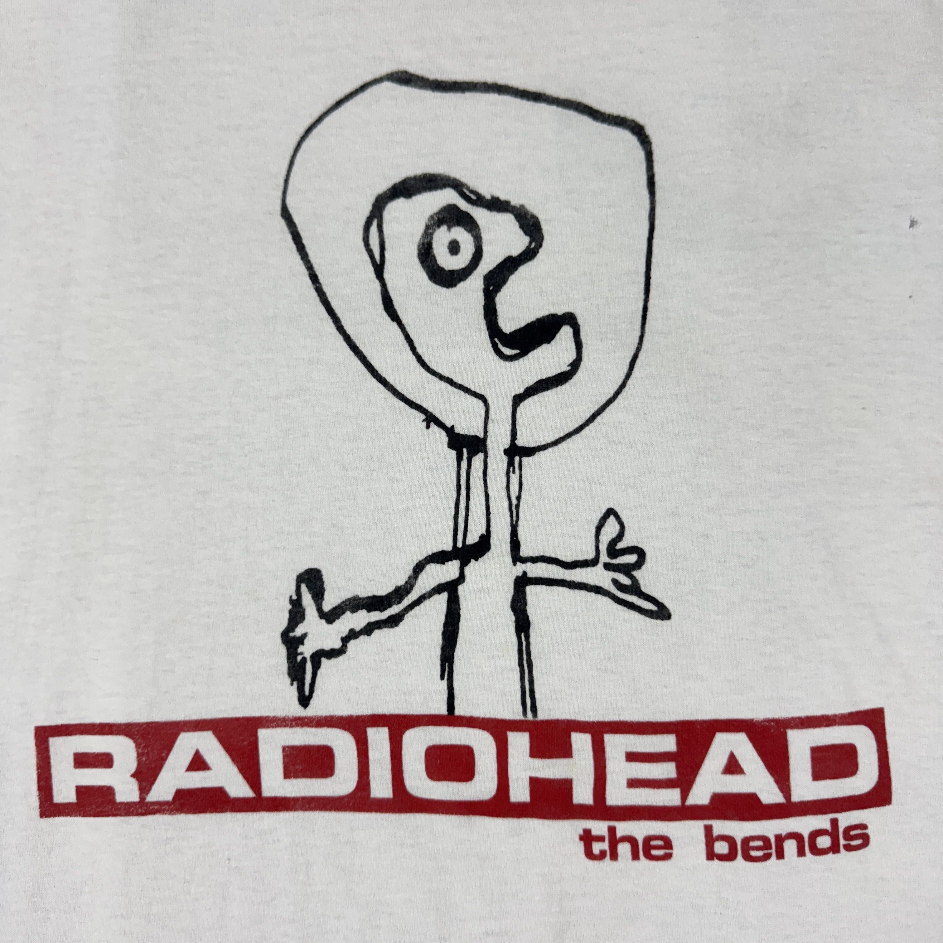 Band Tees Vintage 90s Radiohead "The Bends" Tee Size US L / EU 52-54 / 3 - 4 Thumbnail