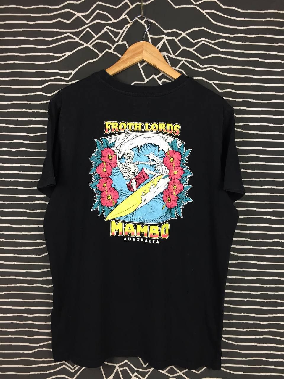 Mambo Mambo Smart Arts Froth Lords Mambo Skeleton Surf Tee Size US XL / EU 56 / 4 - 2 Thumbnail