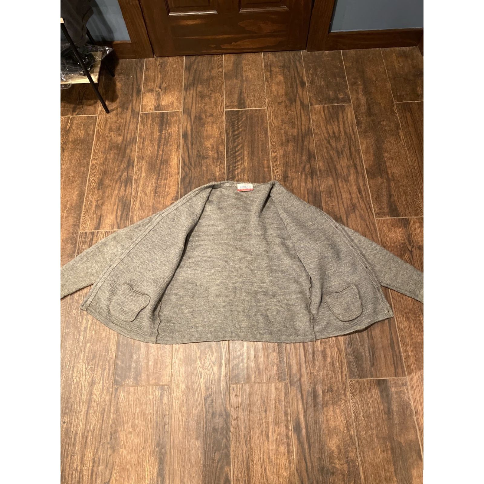 Jantzen VINTAGE Jantzen Cardigan Mohair Wool Blend XL Kurt Mens SIZE XL Gray Green FUZZY 1960s Size US XL / EU 56 / 4 - 6 Thumbnail