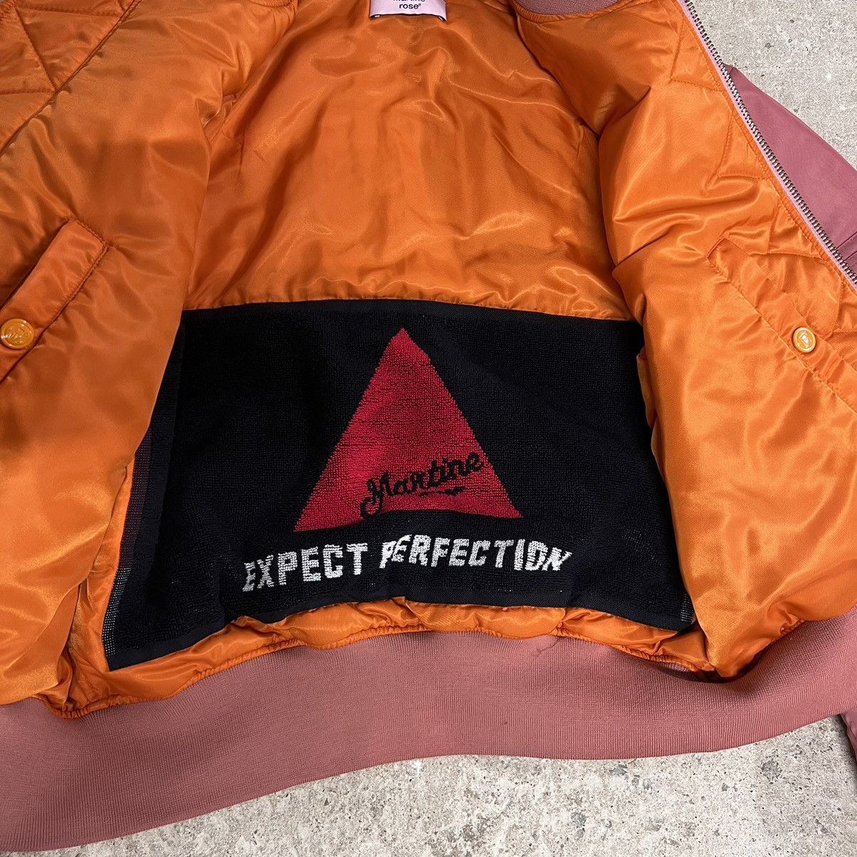 Martine Rose Pink Bomber Jacket