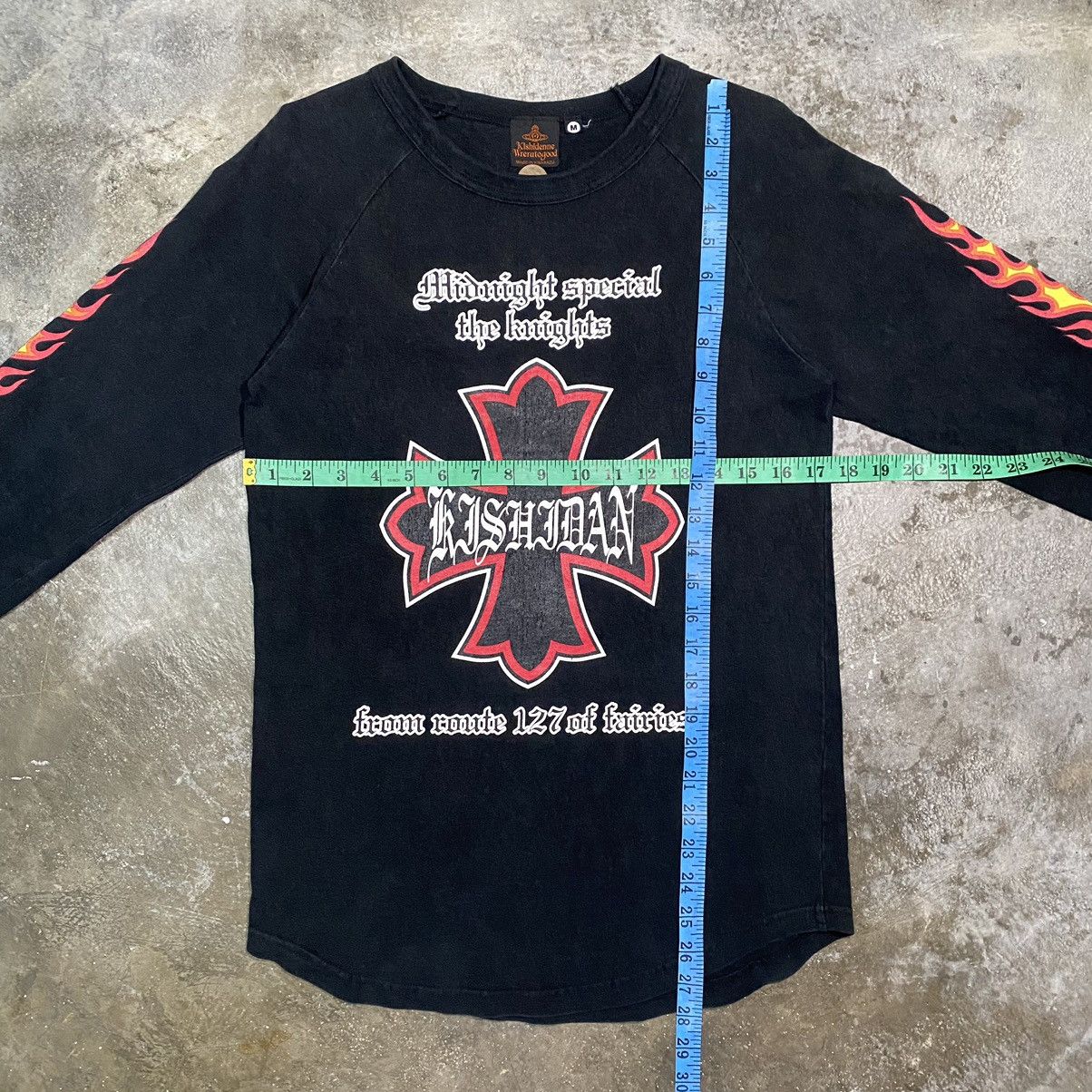 Japanese Brand Vintage Kishidenne Wrerutogood Japanese Brand Raglan Shirt Size US M / EU 48-50 / 2 - 12 Thumbnail