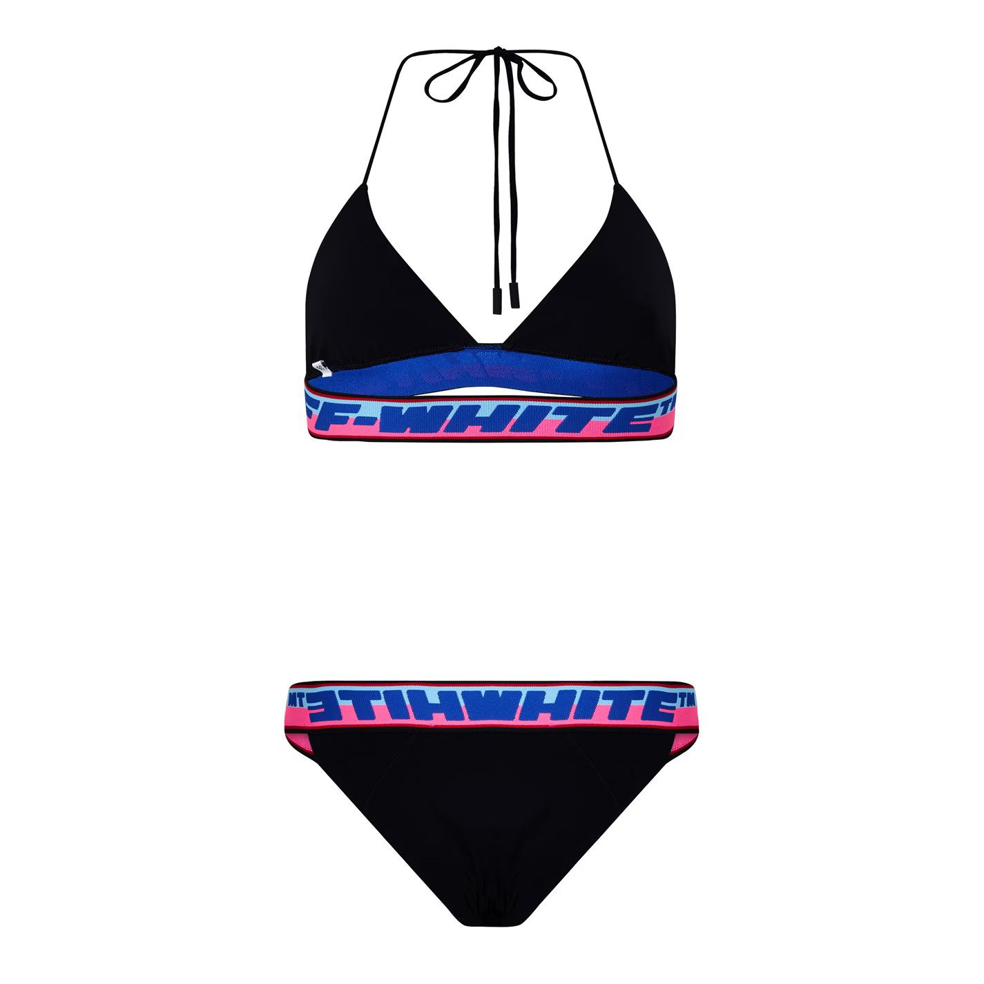 Off-White o1g2r1mq0125 Size: XS / Beachwear Bikini Set in Black Size ONE SIZE - 2 Thumbnail
