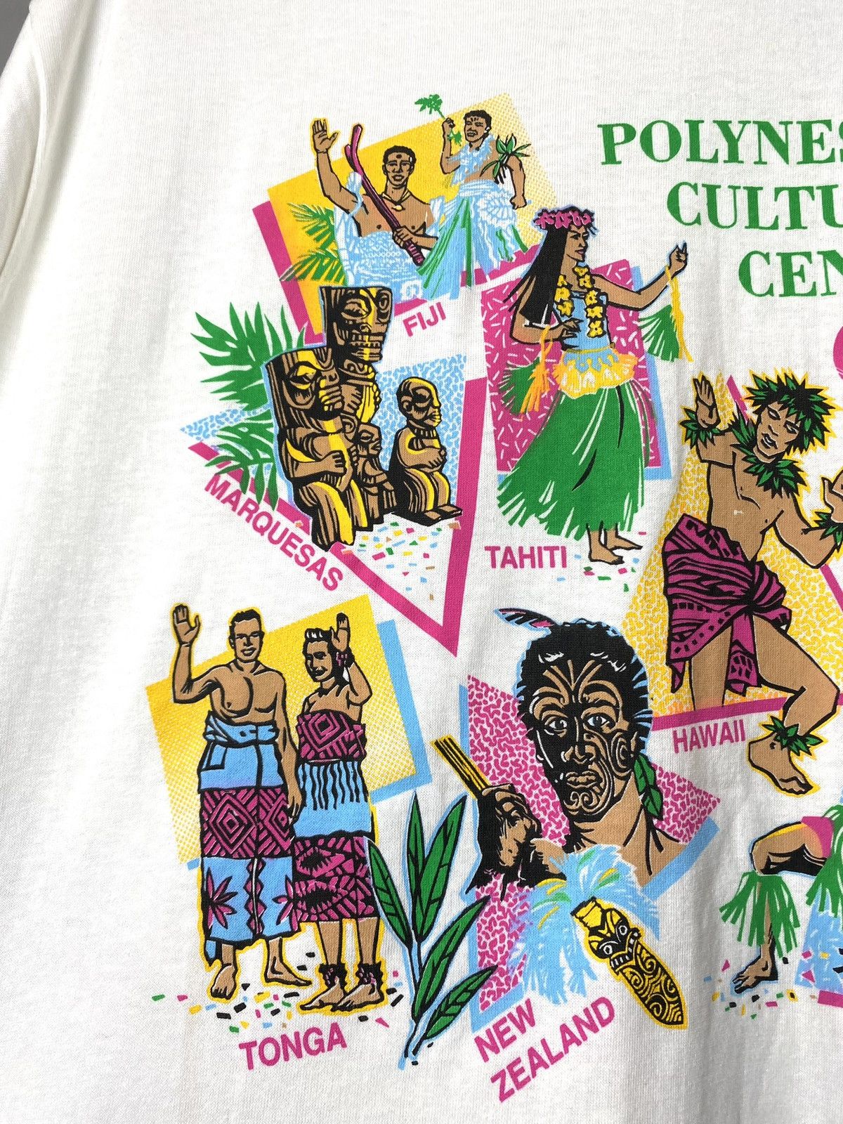 Vintage 90’s Vintage Surf Hawaii Samoa Tahiti Fiji Tonga T Shirt Size US XL / EU 56 / 4 - 8 Thumbnail