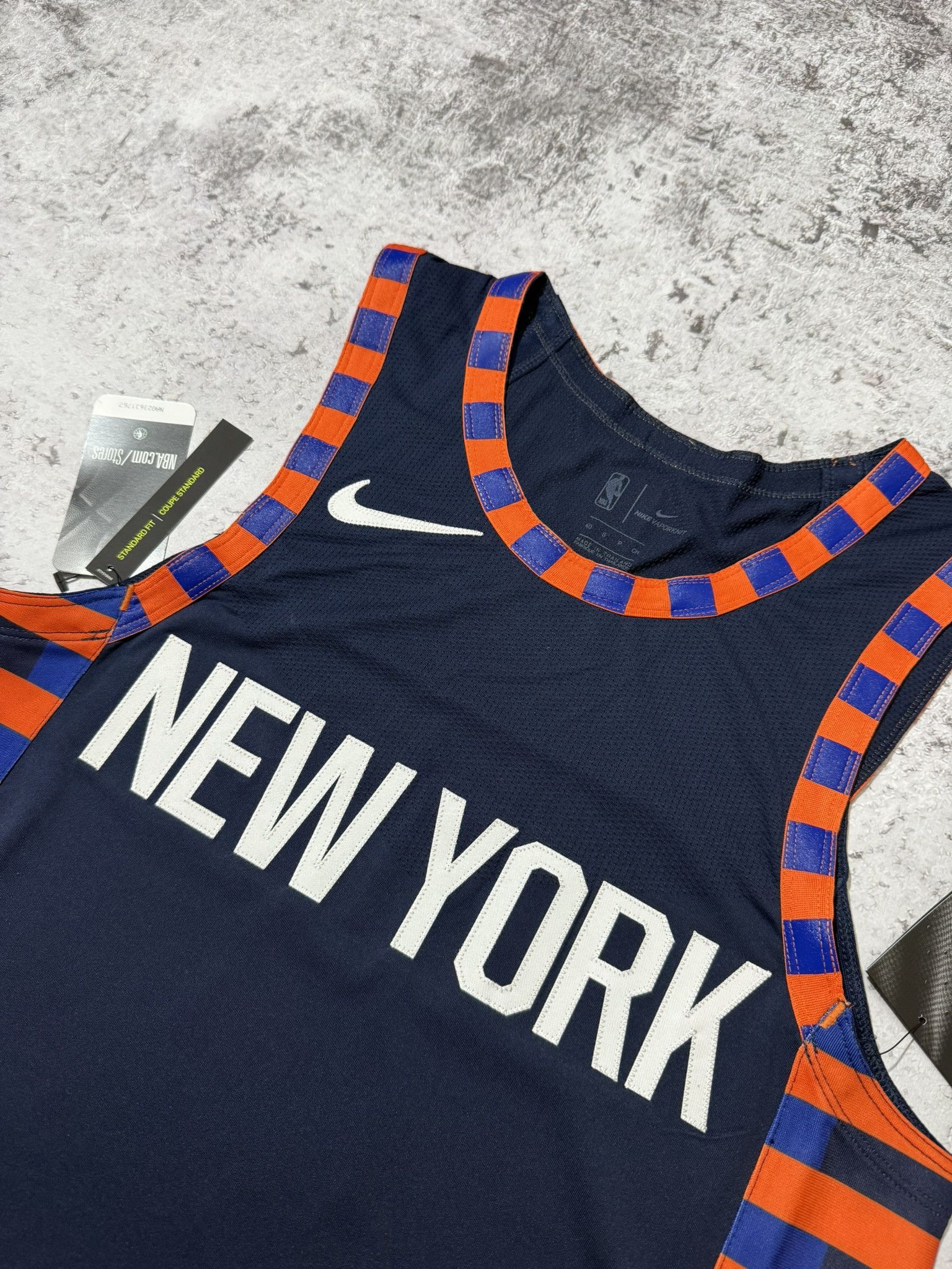Nike New York Knicks VAPORKNIT Blank NBA Jersey RRP200$ Size US S / EU 44-46 / 1 - 5 Thumbnail