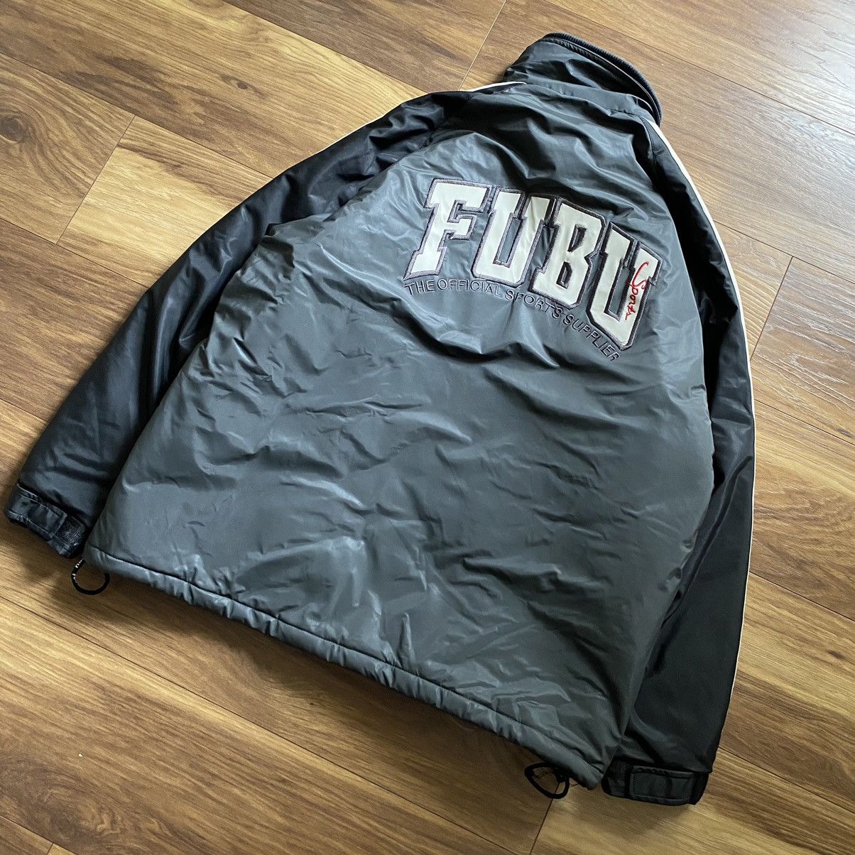 Fubu Fubu Vintage Jacket Puffer,Sk8,Rap,USA Size US L / EU 52-54 / 3 - 2 Thumbnail