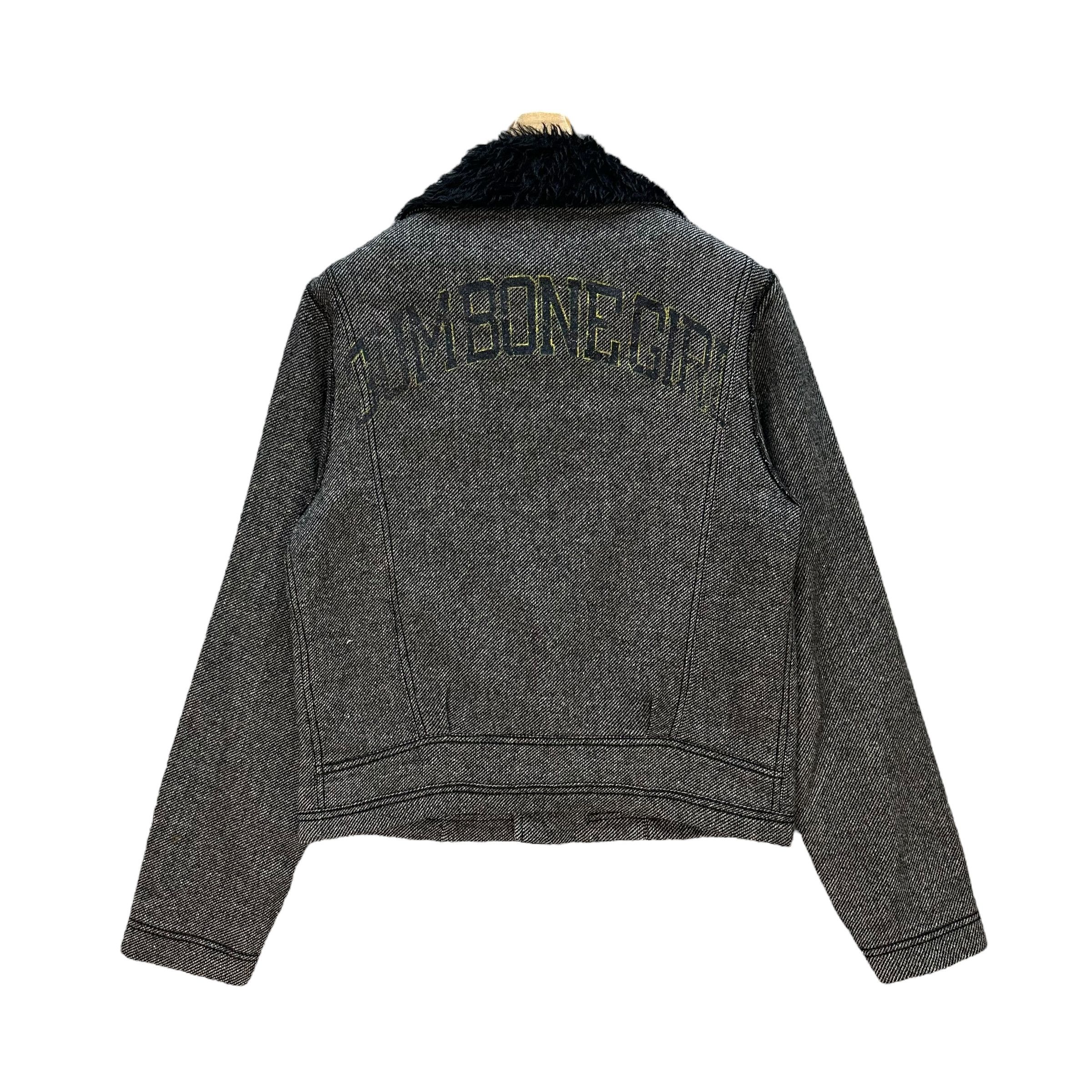 CABANE de ZUCCa CABANE de ZUCCa JUMBONEGIRL Double Collar Jacket #A73-1766 Size M / US 6-8 / IT 42-44 - 11 Thumbnail