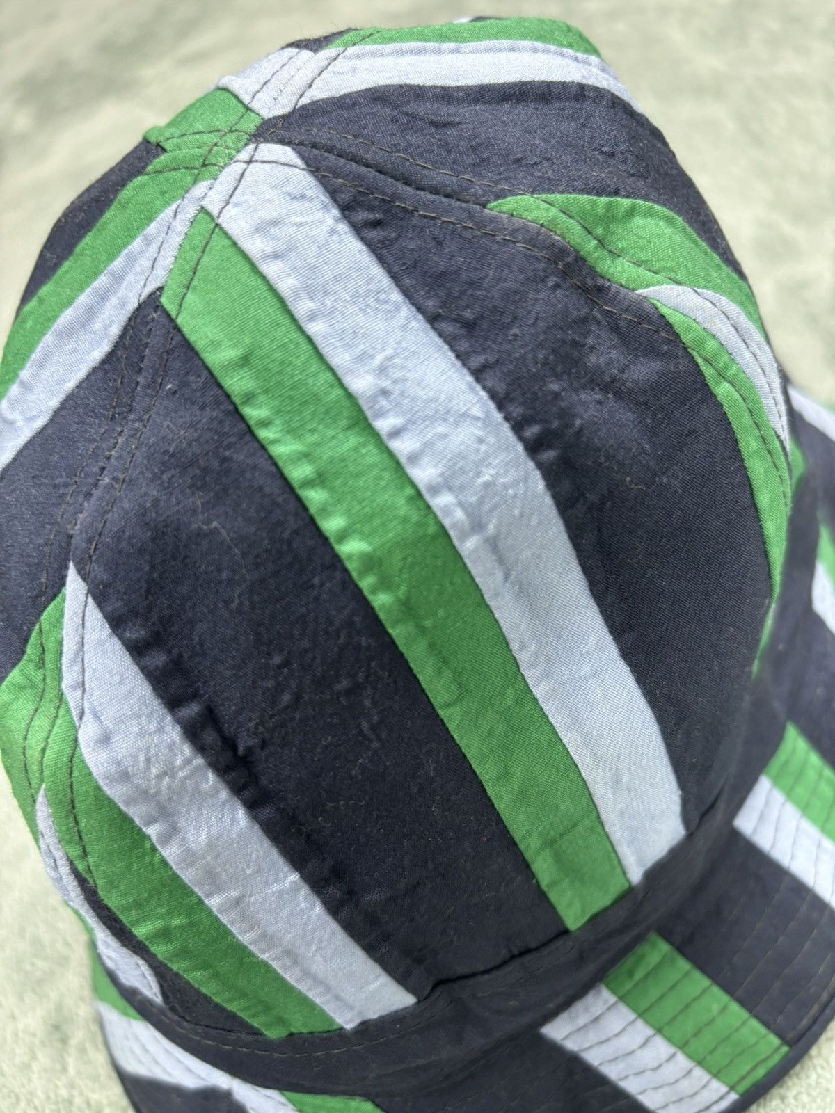 Comme des Garcons Comme des Garcons Stripe Hat Size ONE SIZE - 5 Thumbnail