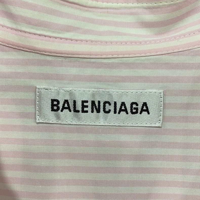 Balenciaga Balenciaga size 34 Pink shirt with logo on the back Size S / US 4 / IT 40 - 4 Thumbnail