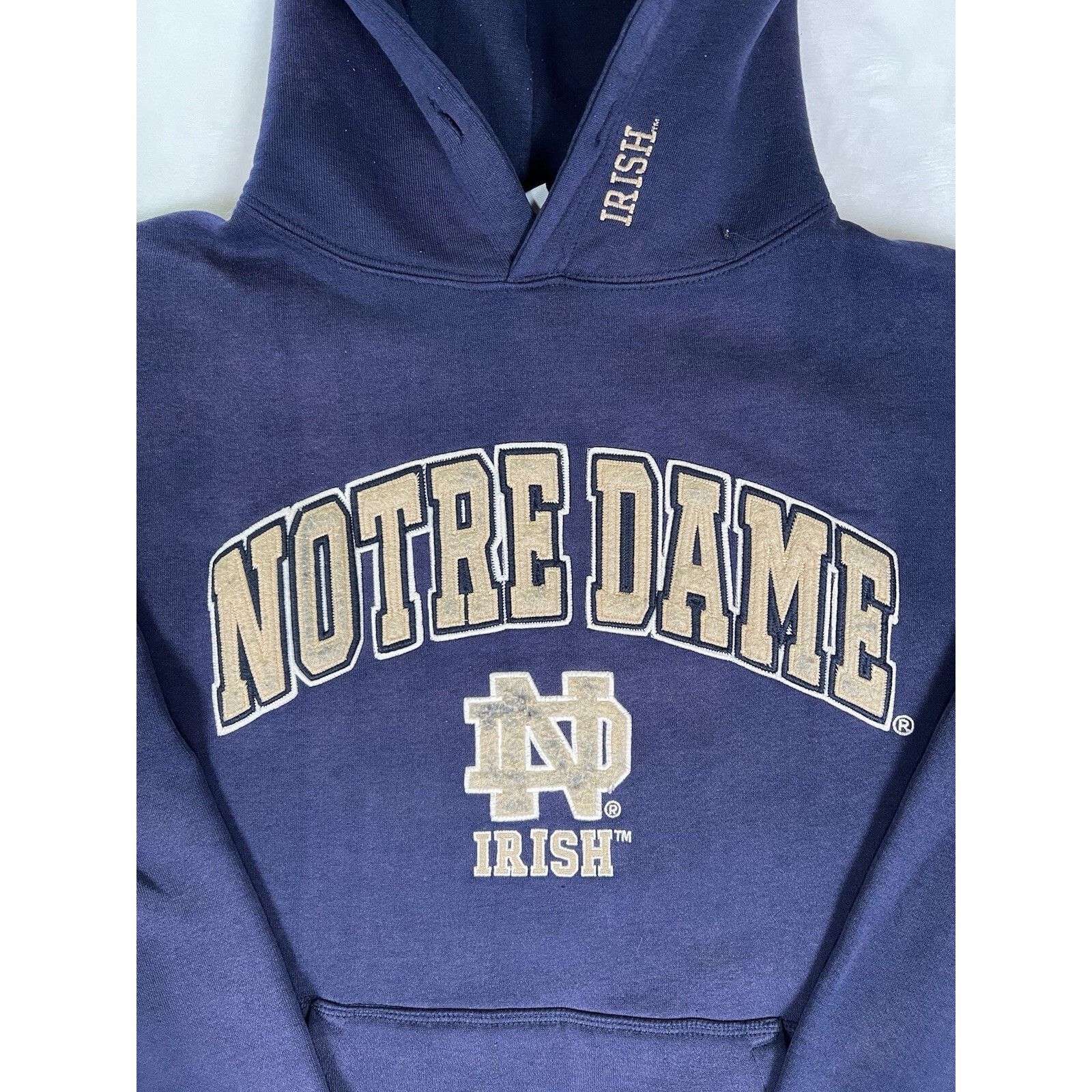 Colosseum Athletics Vintage Notre Dame Fighting Irish Hoodie Sweatshirt Size L E Size US L / EU 52-54 / 3 - 2 Thumbnail