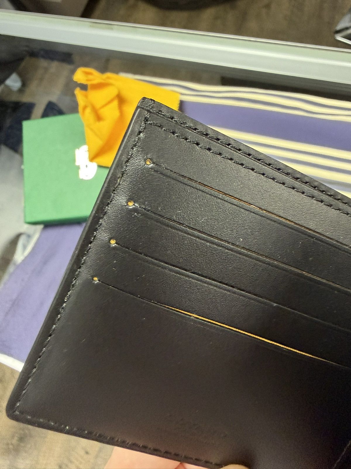 Goyard Victoire Wallet Black Size ONE SIZE - 6 Thumbnail