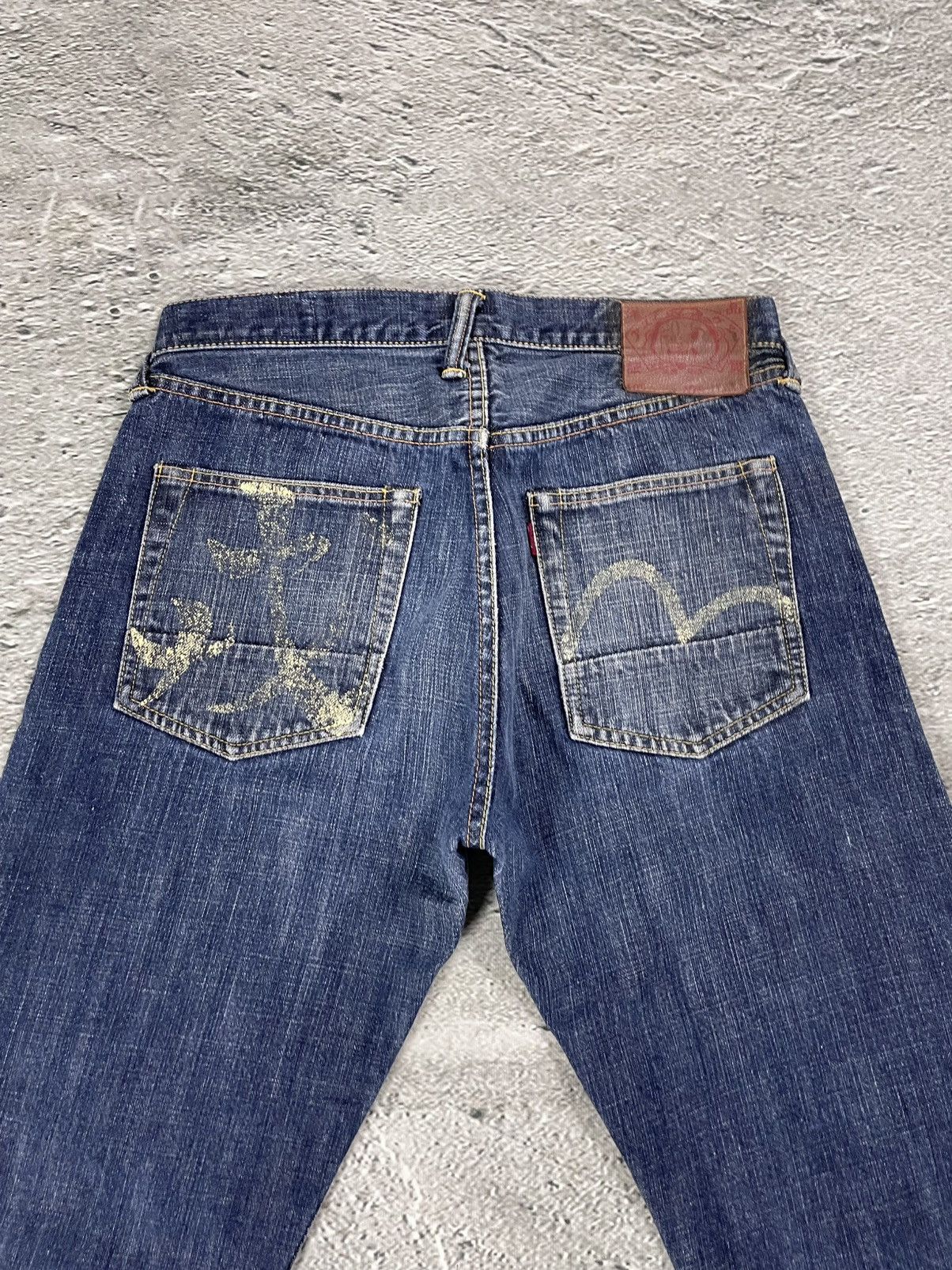 Evisu Evisu Yamane jeans vintage design selvedge seagull Size US 30 / EU 46 - 2 Thumbnail