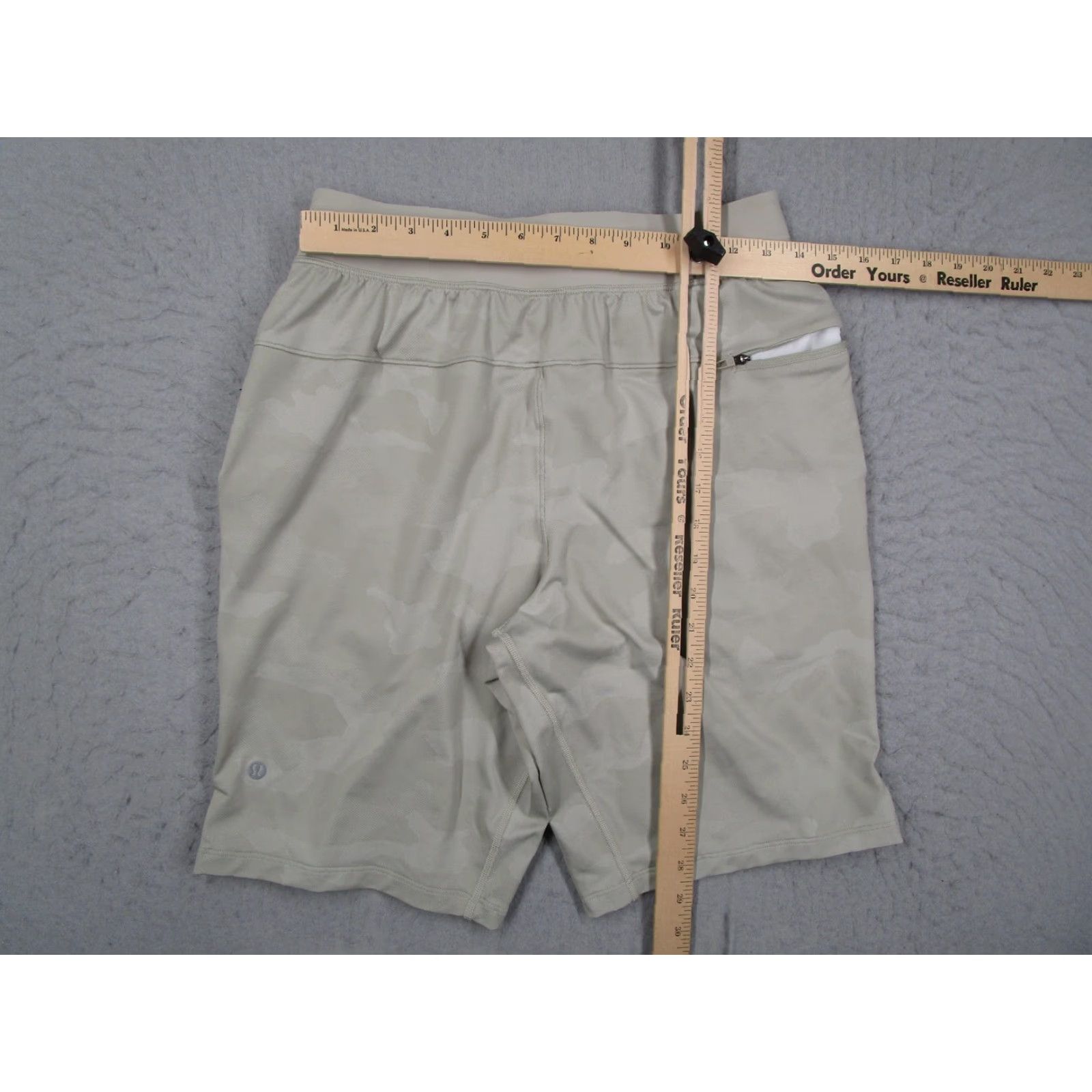 Lululemon Lululemon Shorts Mens Small Gray Camo Athletic Performance LM7AN1S Shirt Size US 29 - 6 Thumbnail