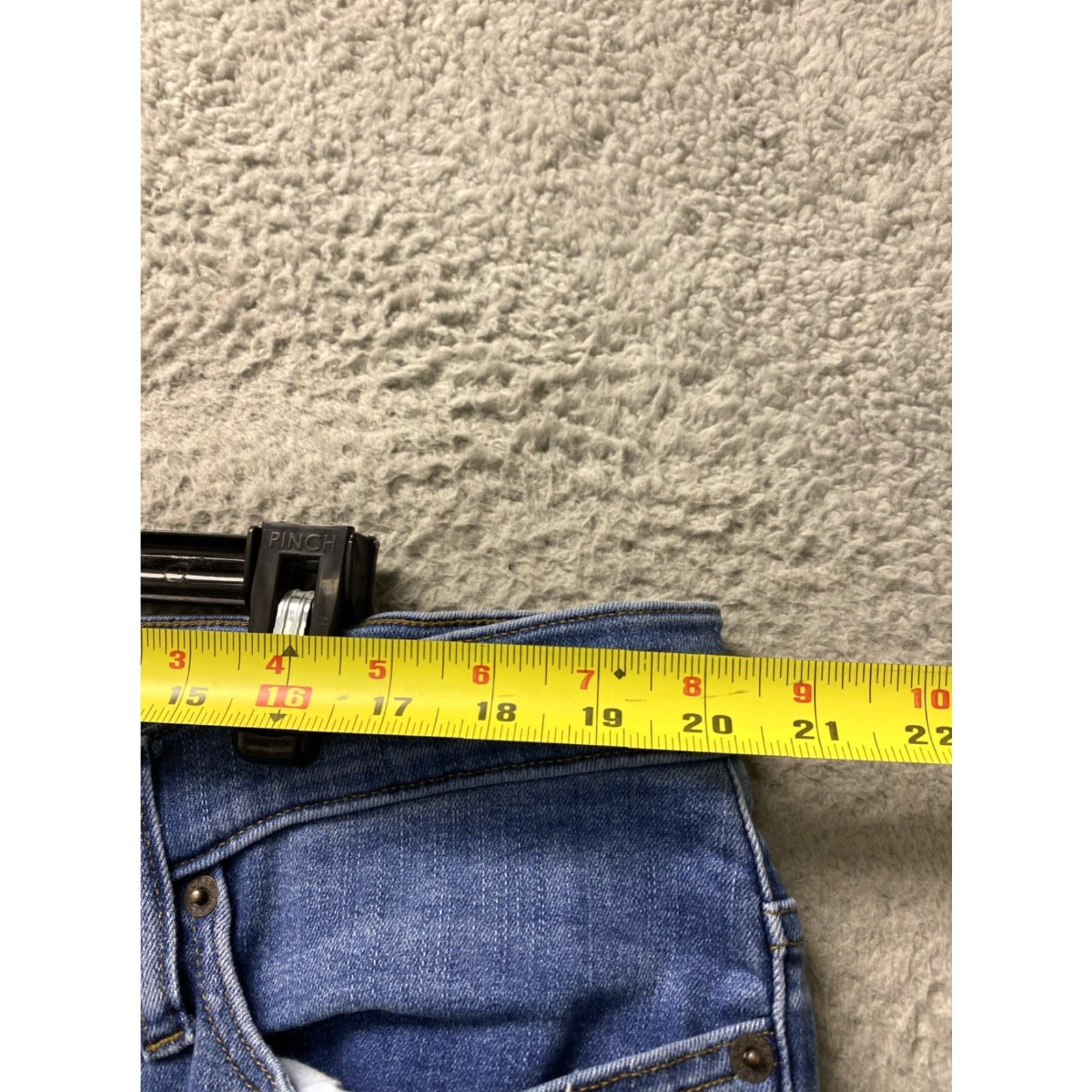 J.Crew J. CREW Jeans Women’s 35 40x26 Blue High Rise Skinny Denim /0304 Regular Inseam 26 Pockets Button Zip Size 27" / US 4 / IT 40 - 5 Thumbnail