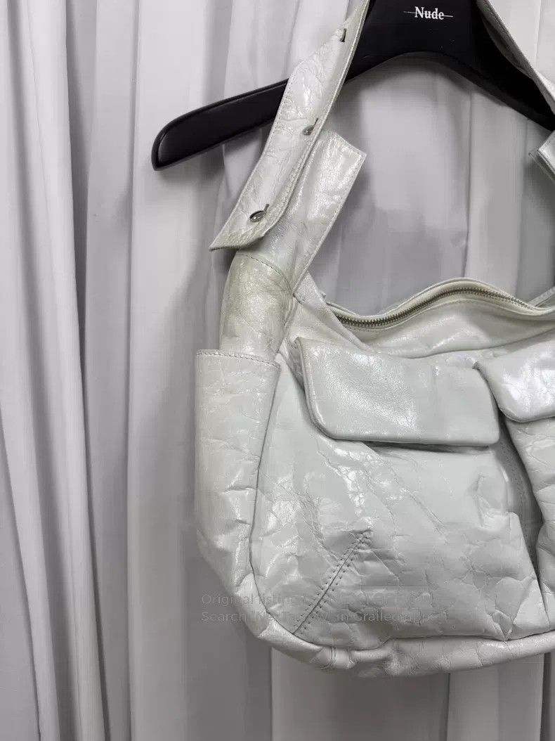 Yohji Yamamoto Yohji Yamamoto Patent leather crossbody bag with multiple Size ONE SIZE - 2 Thumbnail