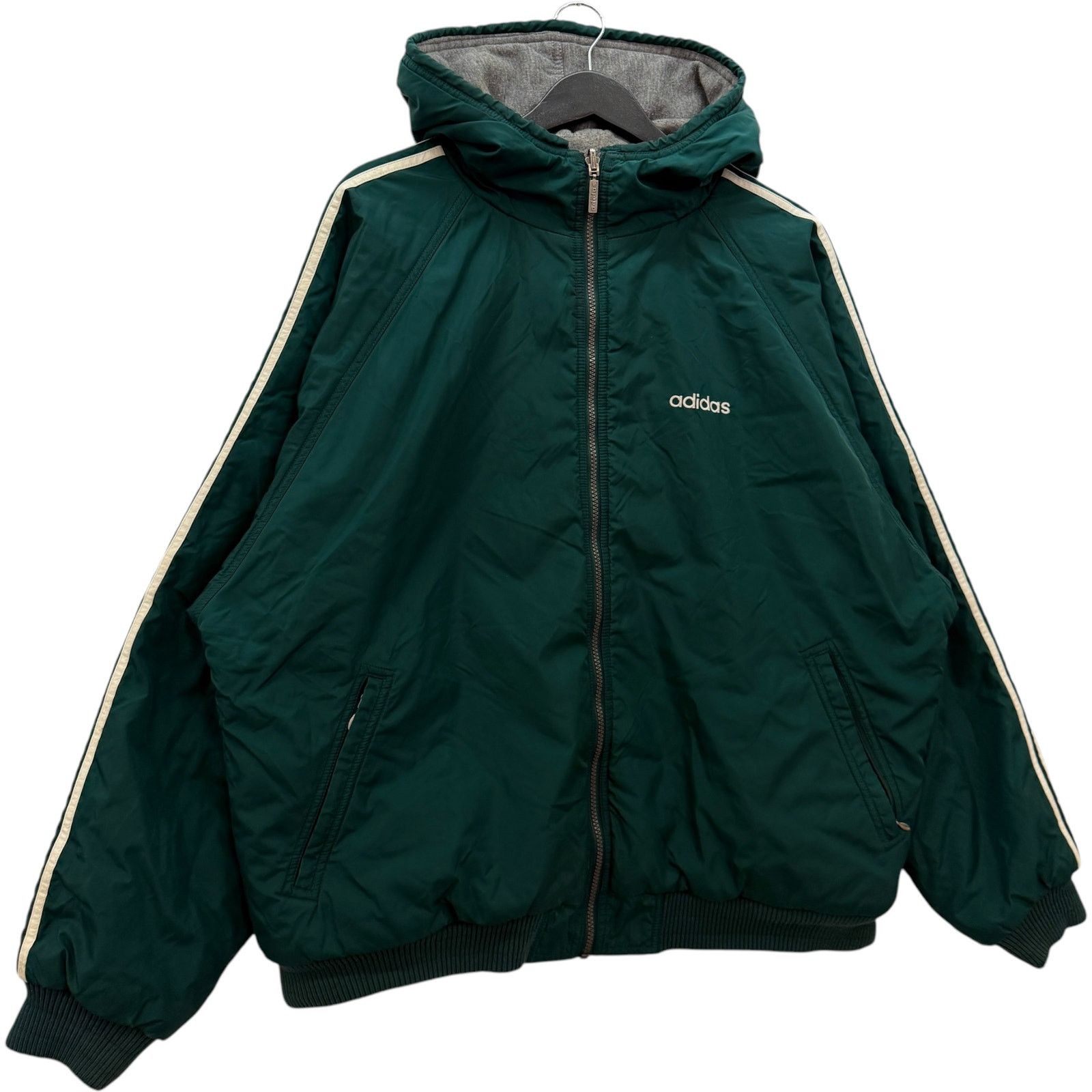 Adidas Vintage Adidas Spellout Logo Windbreaker XL Size US XL / EU 56 / 4 - 4 Thumbnail