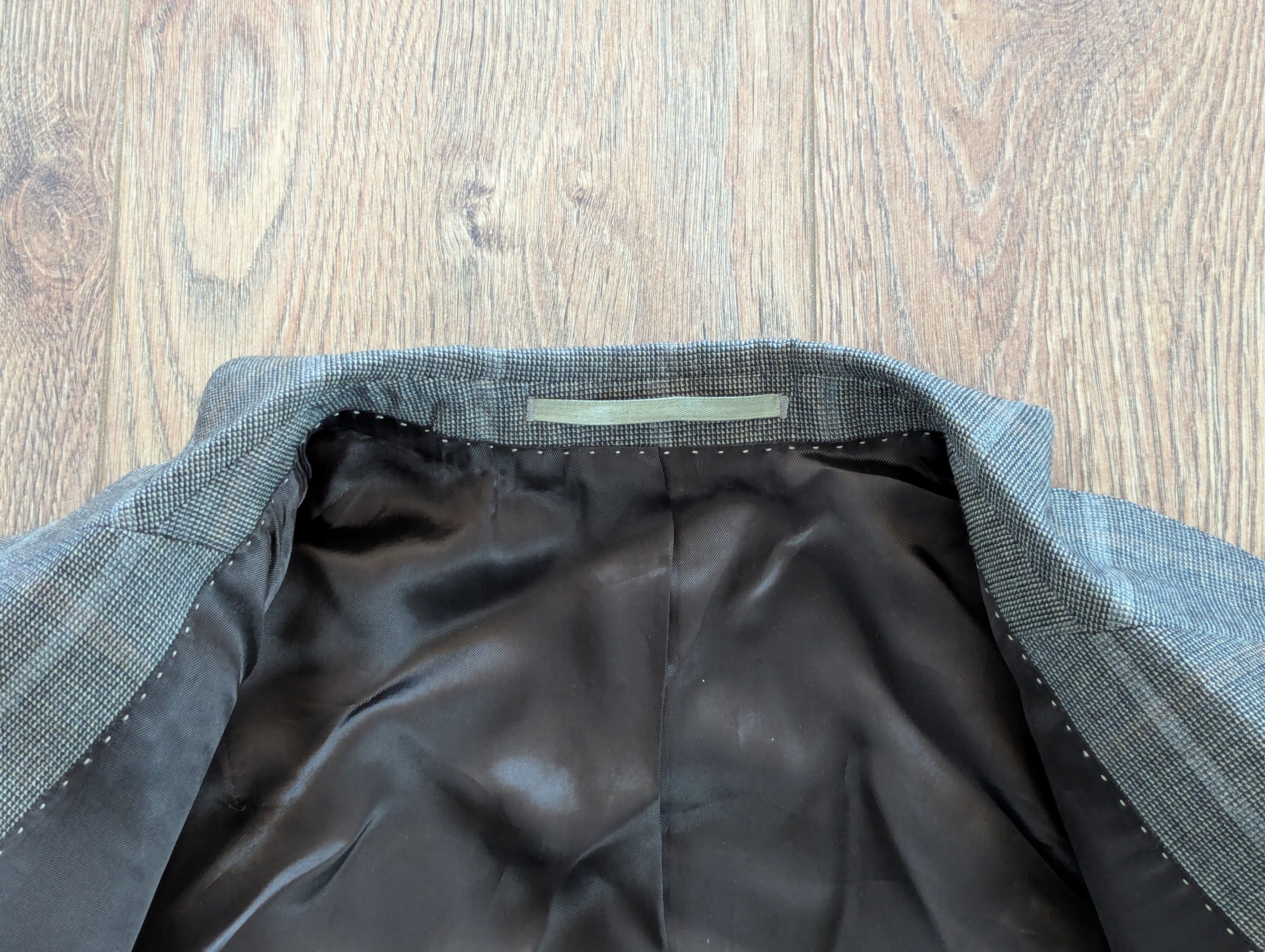 Burberry BURBERRY London K-Knoff Wool & Silk Blazer Jacket Luxury Size 44R - 10 Thumbnail