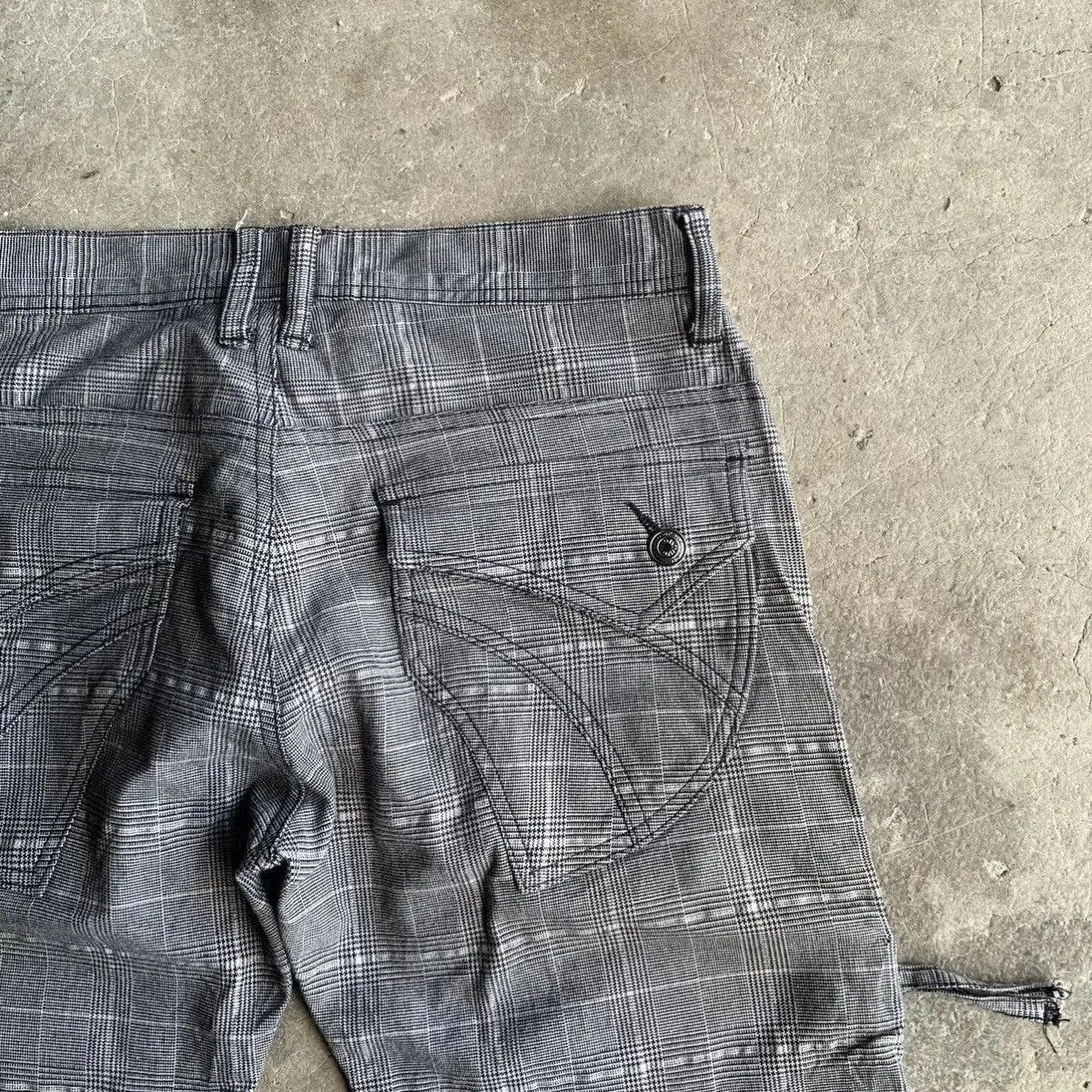 Bee Line by Billionaire Boys Club 💥 STEALS 💥BEE BELL Japan Multipocket VERY RARE Plaid Pants Size US 30 / EU 46 - 17 Thumbnail