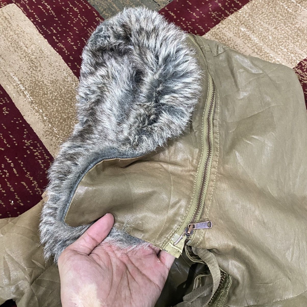 Diesel Diesel multi pocket hood fur parka coat jacket i6was9 LGB Size US M / EU 48-50 / 2 - 12 Thumbnail