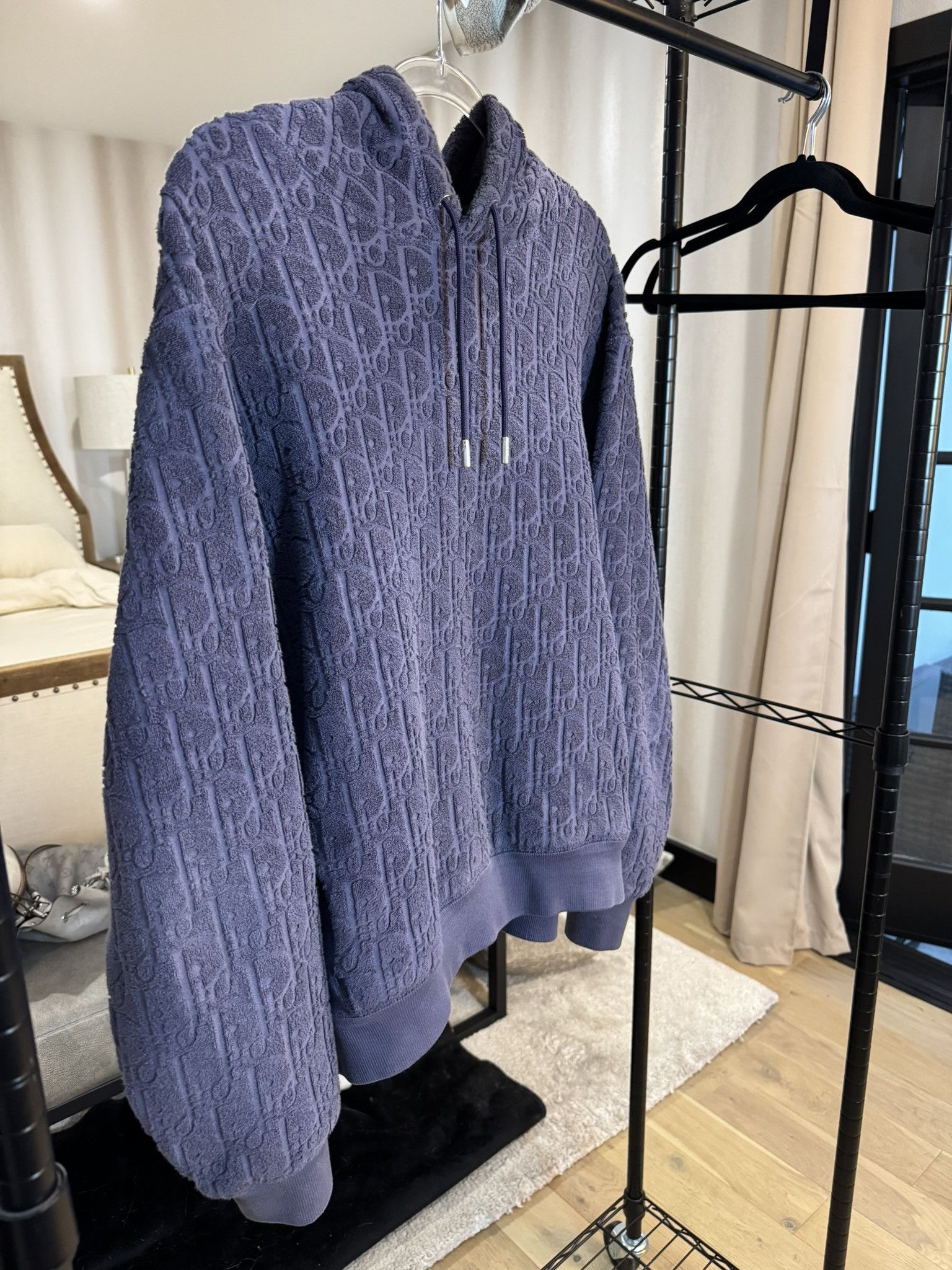 Dior Dior Oblique French Terry Hoodie Size US XL / EU 56 / 4 - 3 Thumbnail