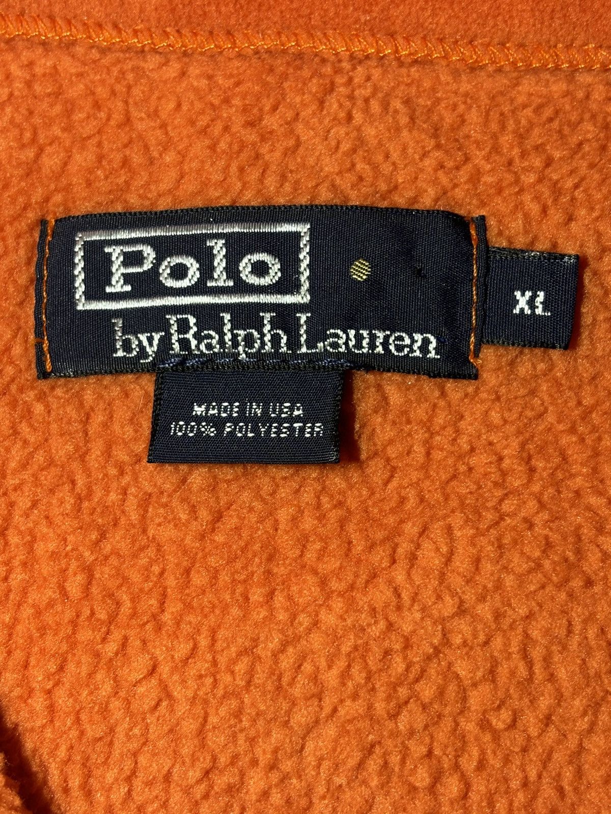 Polo Ralph Lauren Rare Polo Ralph Lauren Vintage 70s-80s Fleece Jacket Made USA Size US XL / EU 56 / 4 - 9 Thumbnail