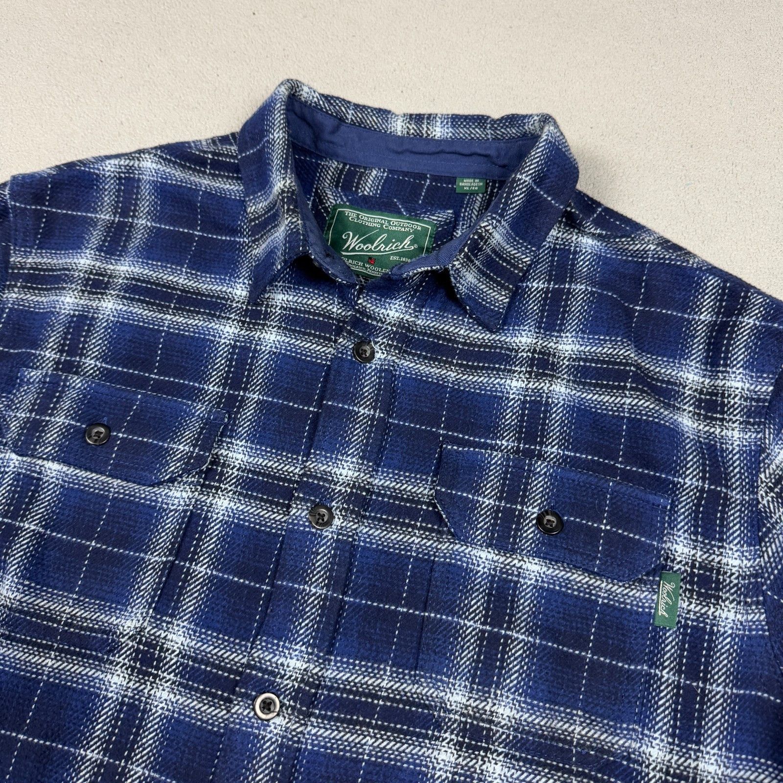 Woolrich Woolen Mills Woolrich Heavyweight Flannel Shirt Jacket XL Plaid Size US XL / EU 56 / 4 - 2 Thumbnail