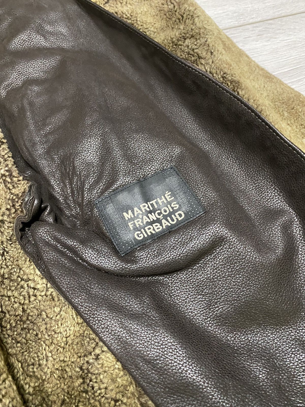 Marithe + Francois Girbaud Marithe Francois Girbaud RARE sheepskin leather coat Size US L / EU 52-54 / 3 - 5 Thumbnail