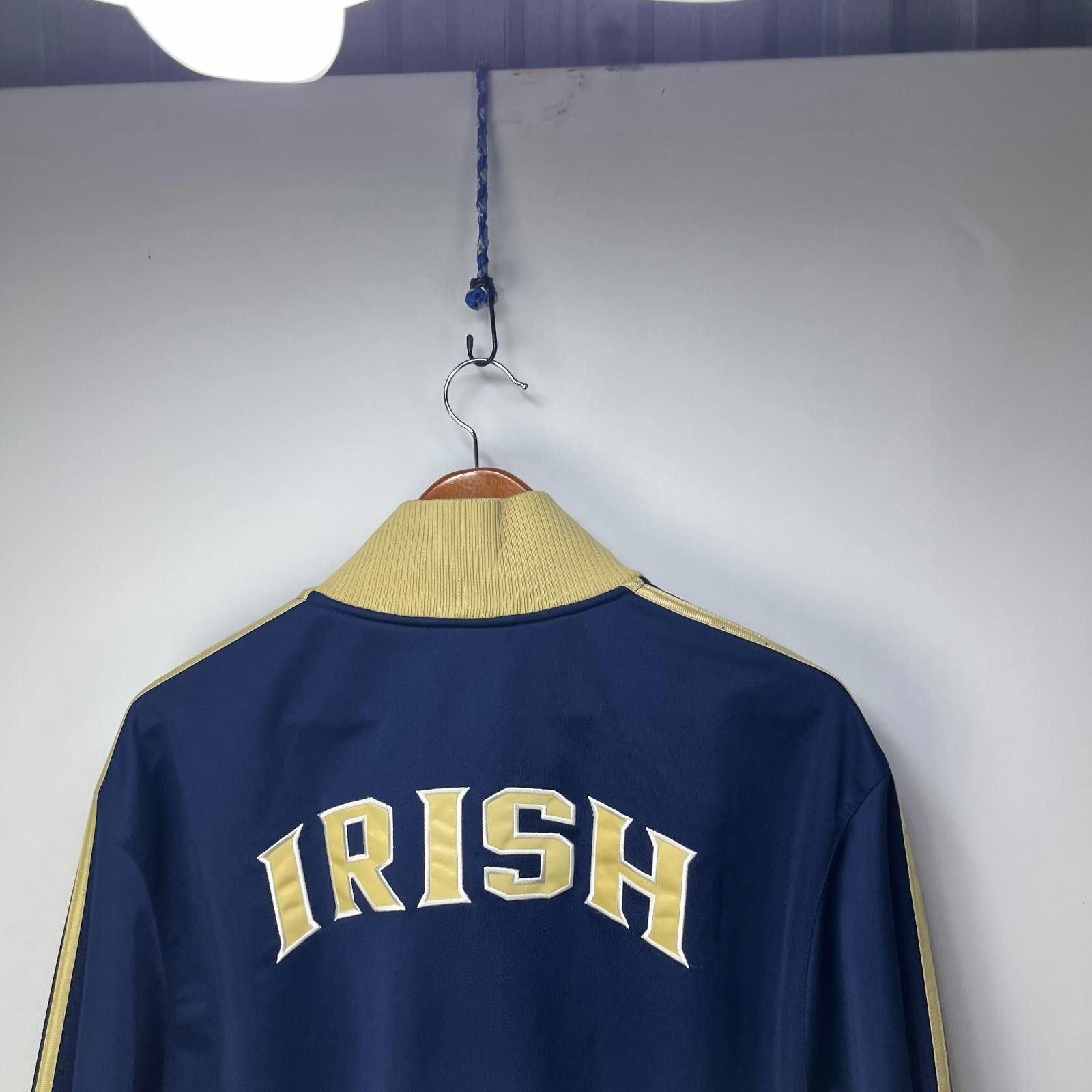 Adidas Vintage Adidas Notre Dame Fighting Irish Track Jacket XL Size ONE SIZE - 7 Thumbnail