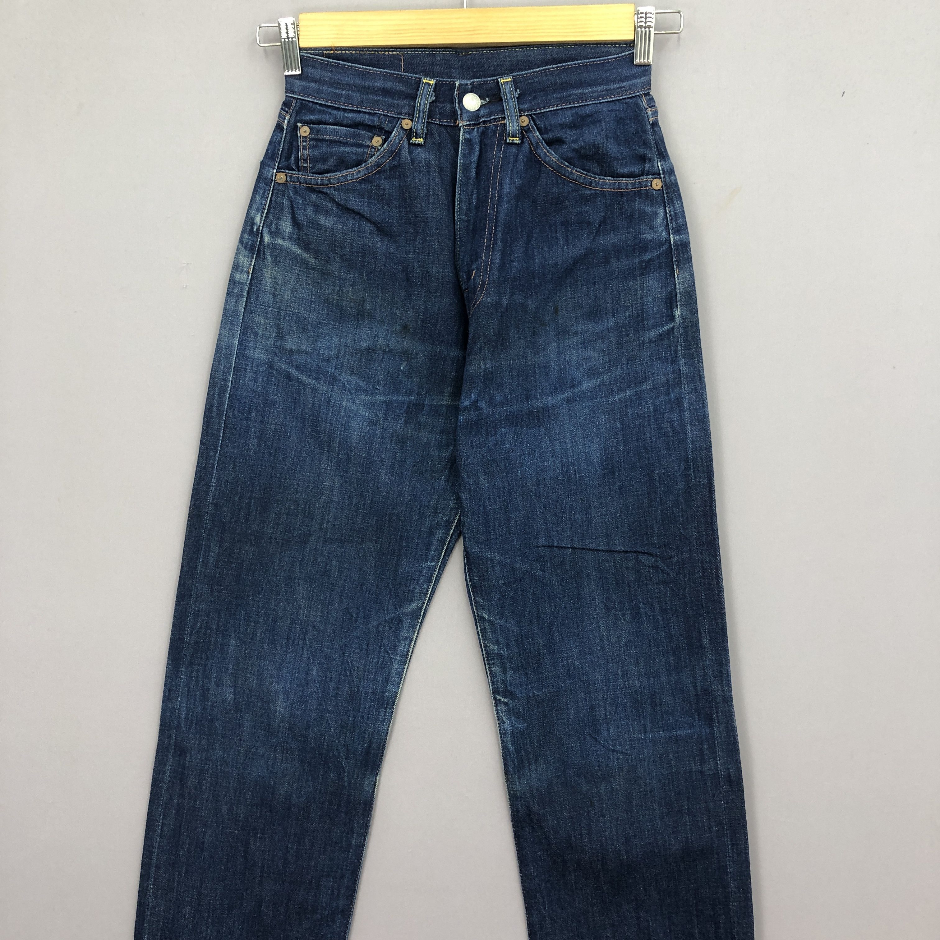 Levi's Vintage Levis 701 Selvedge Jeans Levi's Redline Denim Size 24" / US 00 / IT 34 - 3 Thumbnail