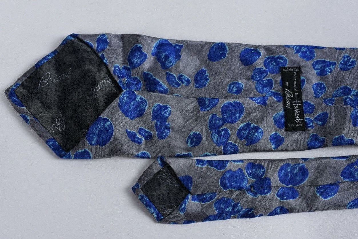 Brioni Brioni for Harrods Classic Silk Tie Size ONE SIZE - 3 Thumbnail