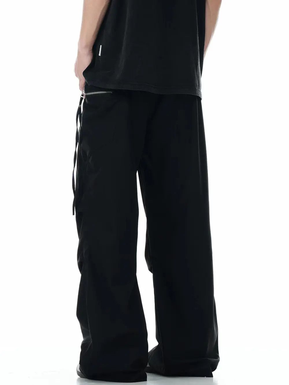 Japanese Brand × Jean Pleated hip-hop street casual trousers Size US 32 / EU 48 - 2 Thumbnail