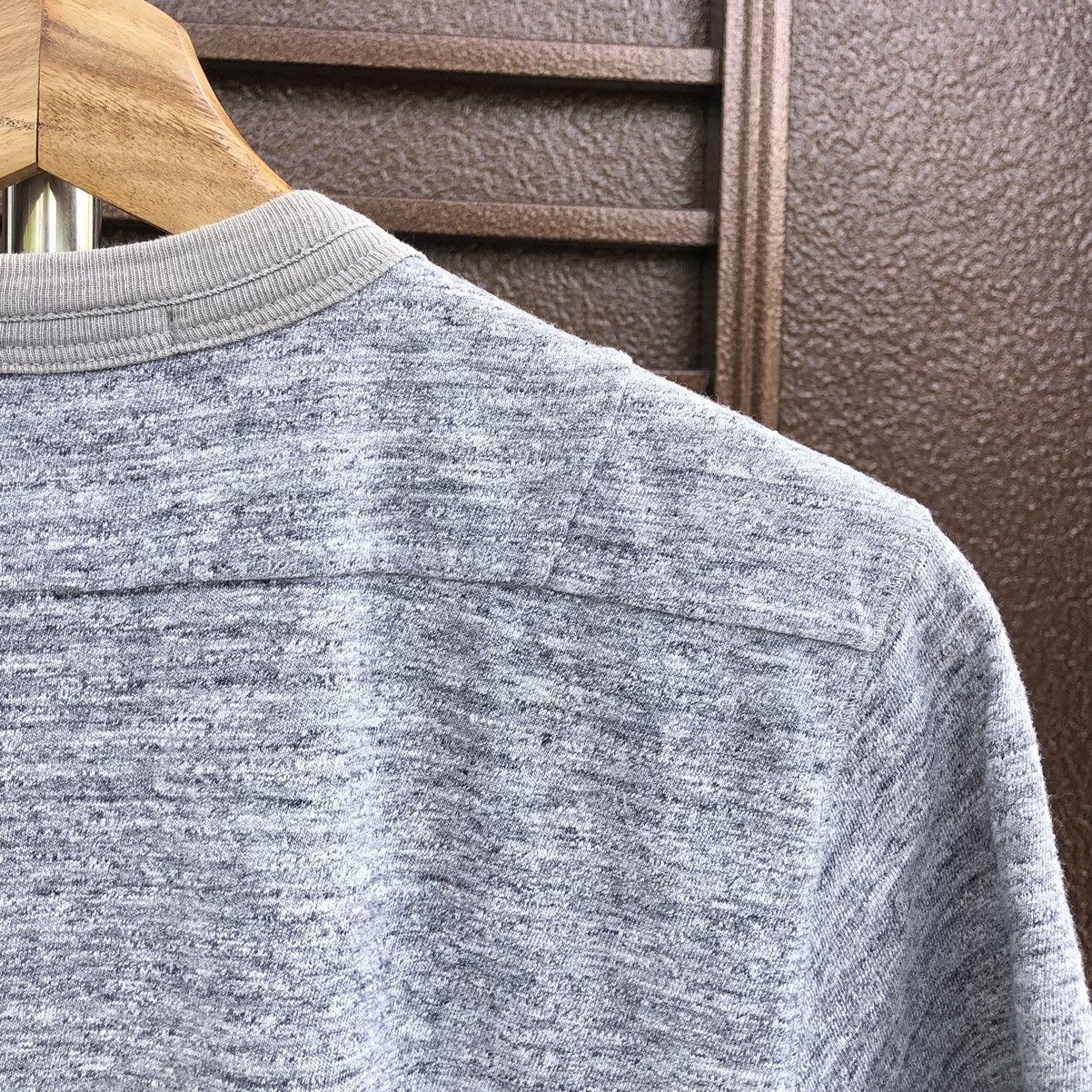 Stone Island Men’s V Neck Grey T shirt