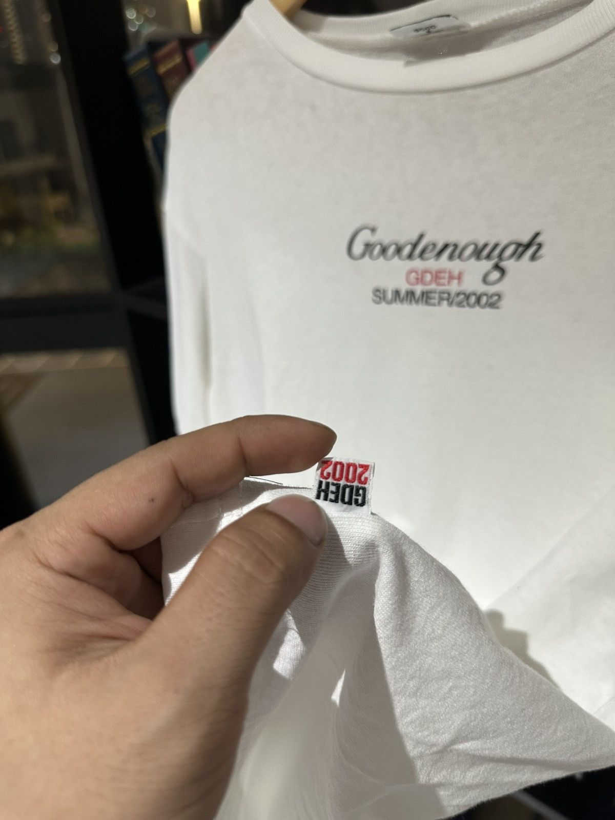 GOODENOUGH goodenough spring summer /2002 longsleeve tee Size US S / EU 44-46 / 1 - 11 Thumbnail