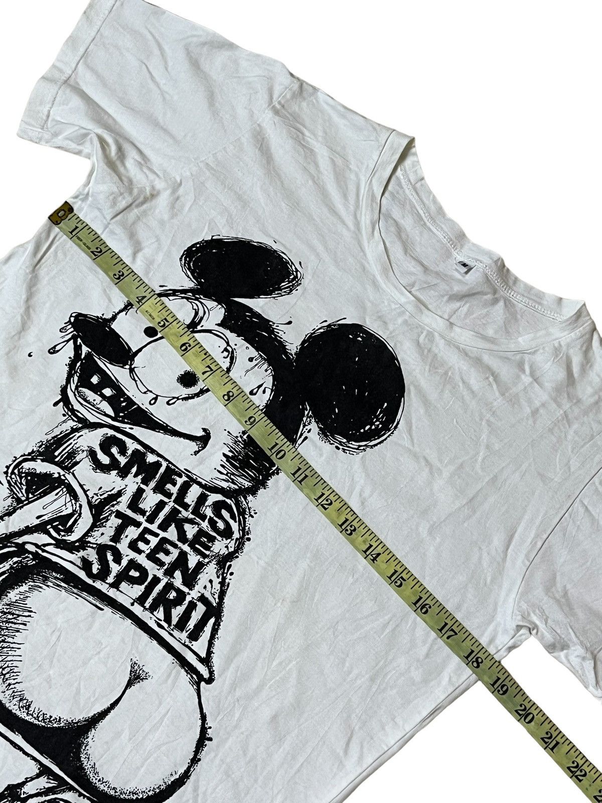 Band Tees MICKEY MOUSE NIRVANA SMELLS LIKE TEEN SPIRIT PARODY T SHIRT Size US S / EU 44-46 / 1 - 6 Thumbnail