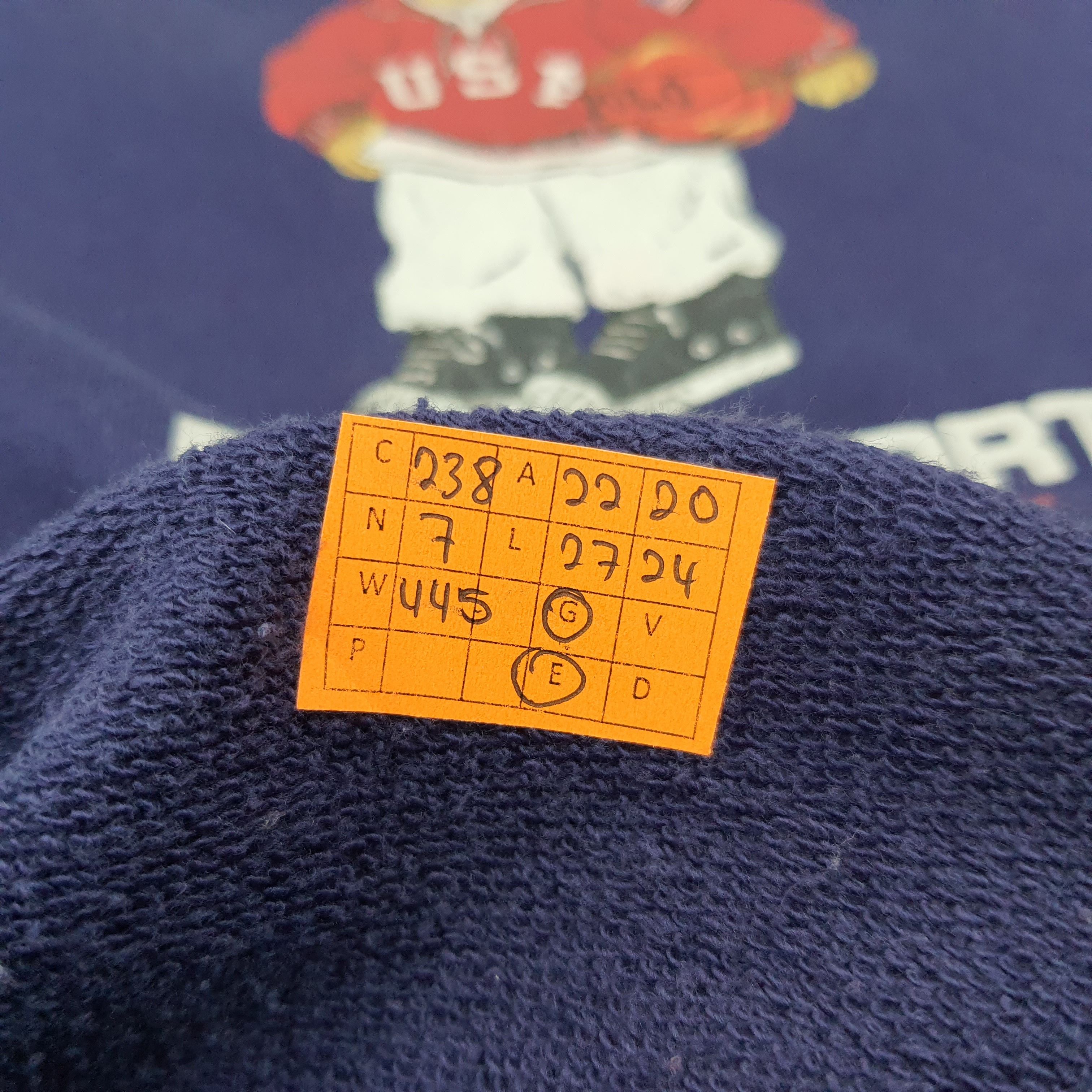 Polo Ralph Lauren Vintage Bear Polo Sport Ralph Lauren Sweatshirt C238N7 Size US M / EU 48-50 / 2 - 9 Thumbnail