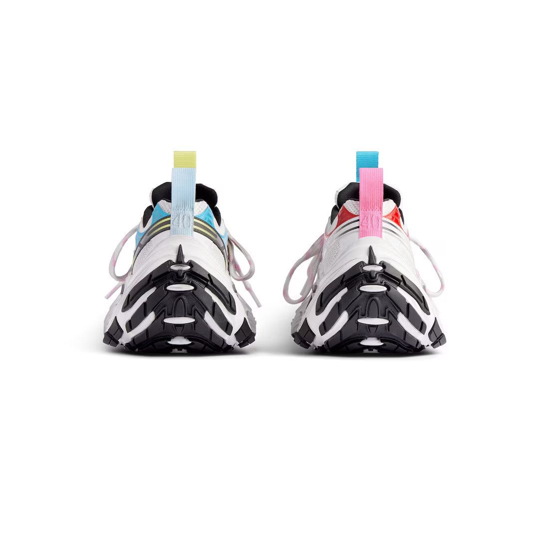 BALENCIAGA 6XL $1200 Women's White/Pink/Multicolor Sneakers
