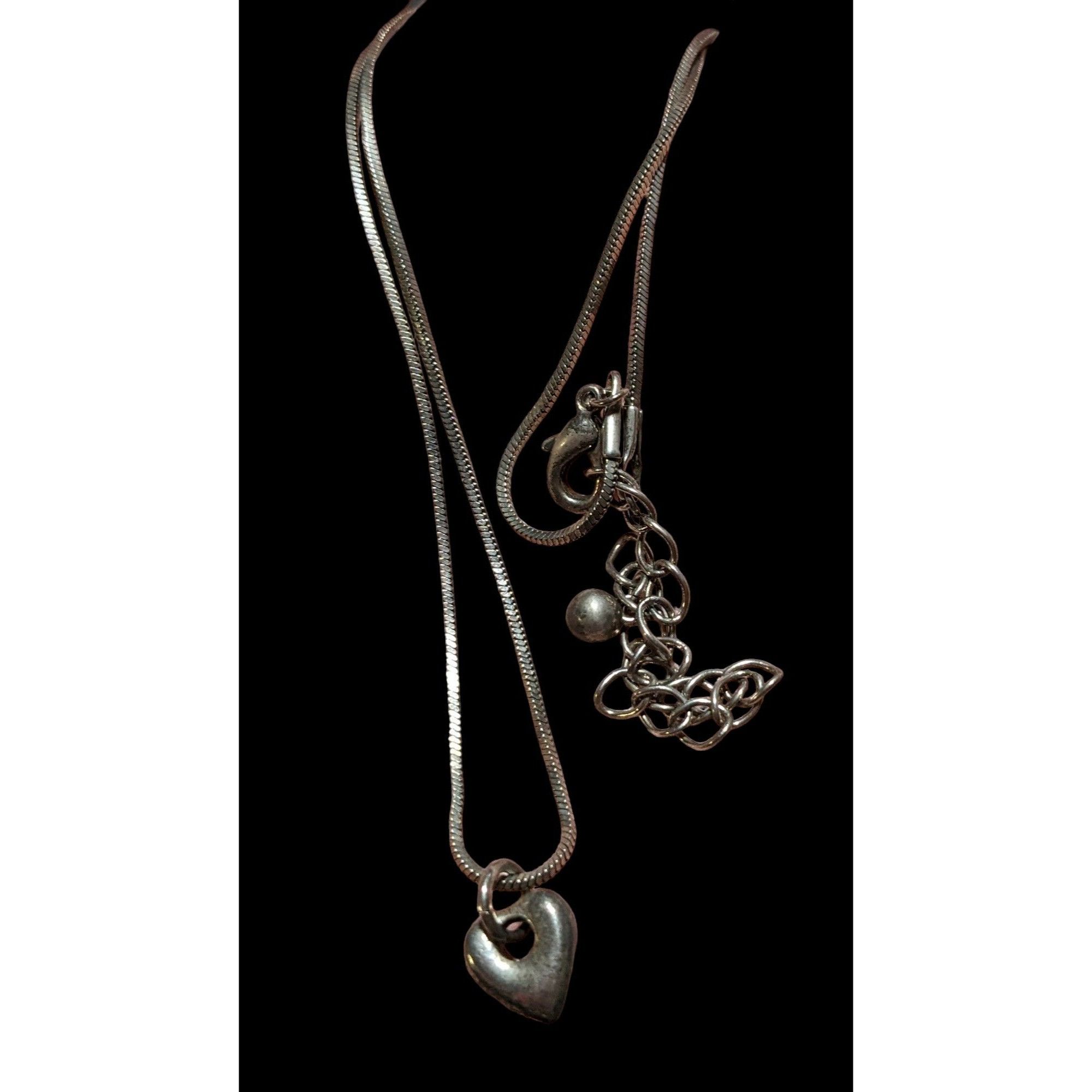 Other Minimalist Silver Heart Charm Necklace Size ONE SIZE - 2 Thumbnail